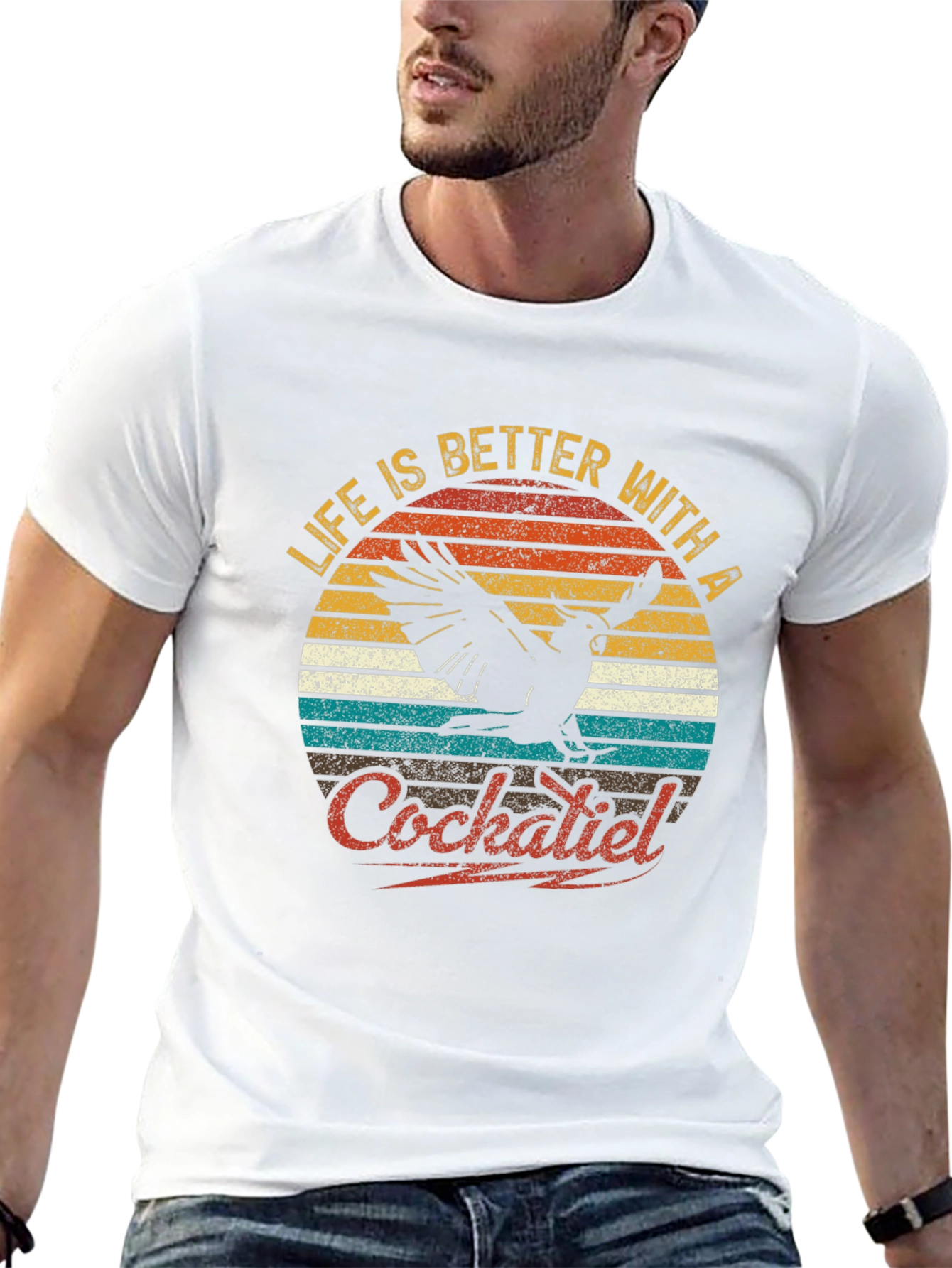 Life is Better with a Cockatiel T-Shirt