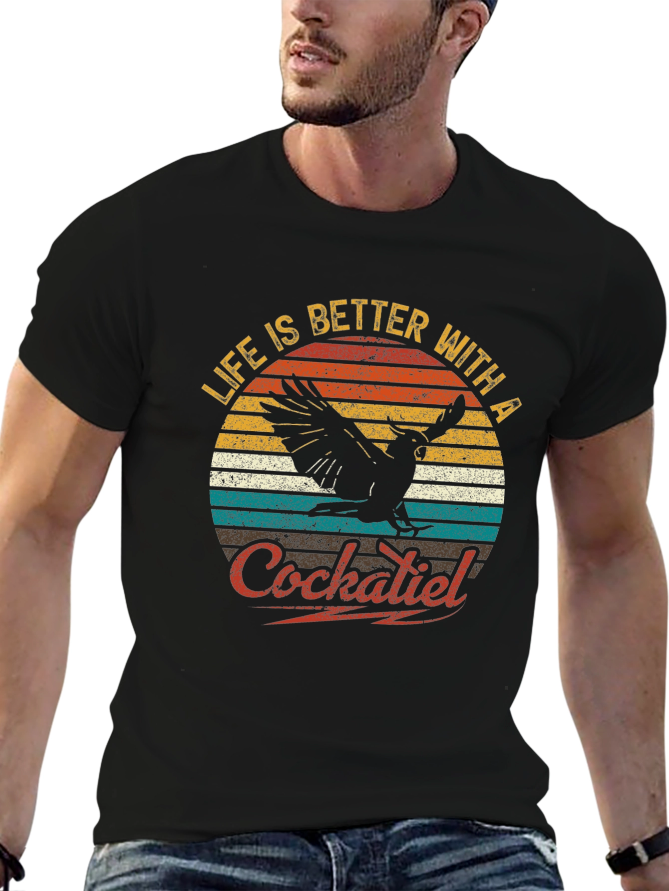 Life is Better with a Cockatiel T-Shirt