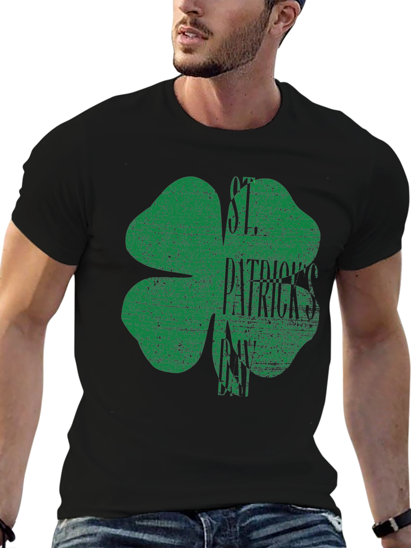 St. Patricks Day Shamrock Graphic Tee