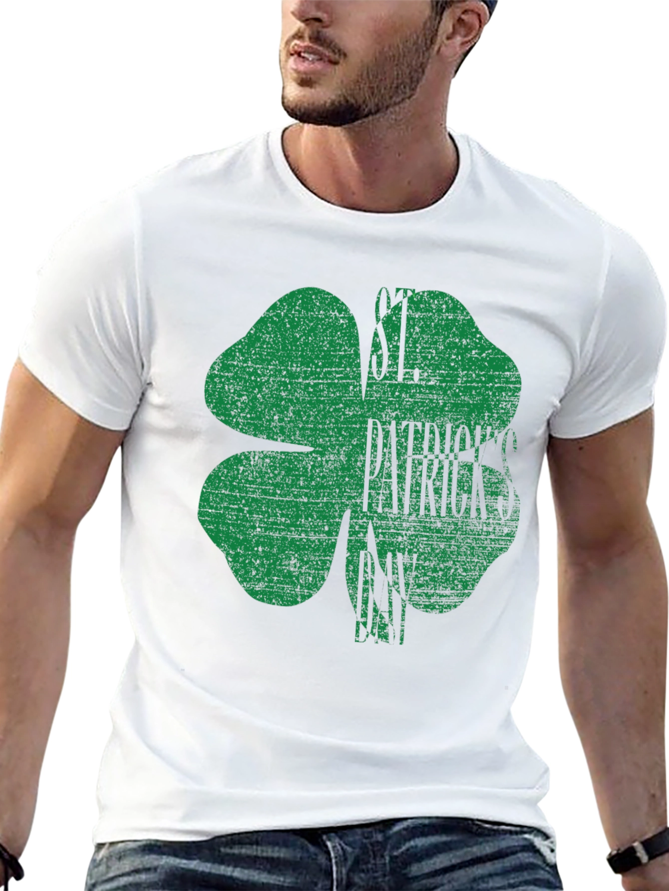 St. Patricks Day Shamrock Graphic Tee