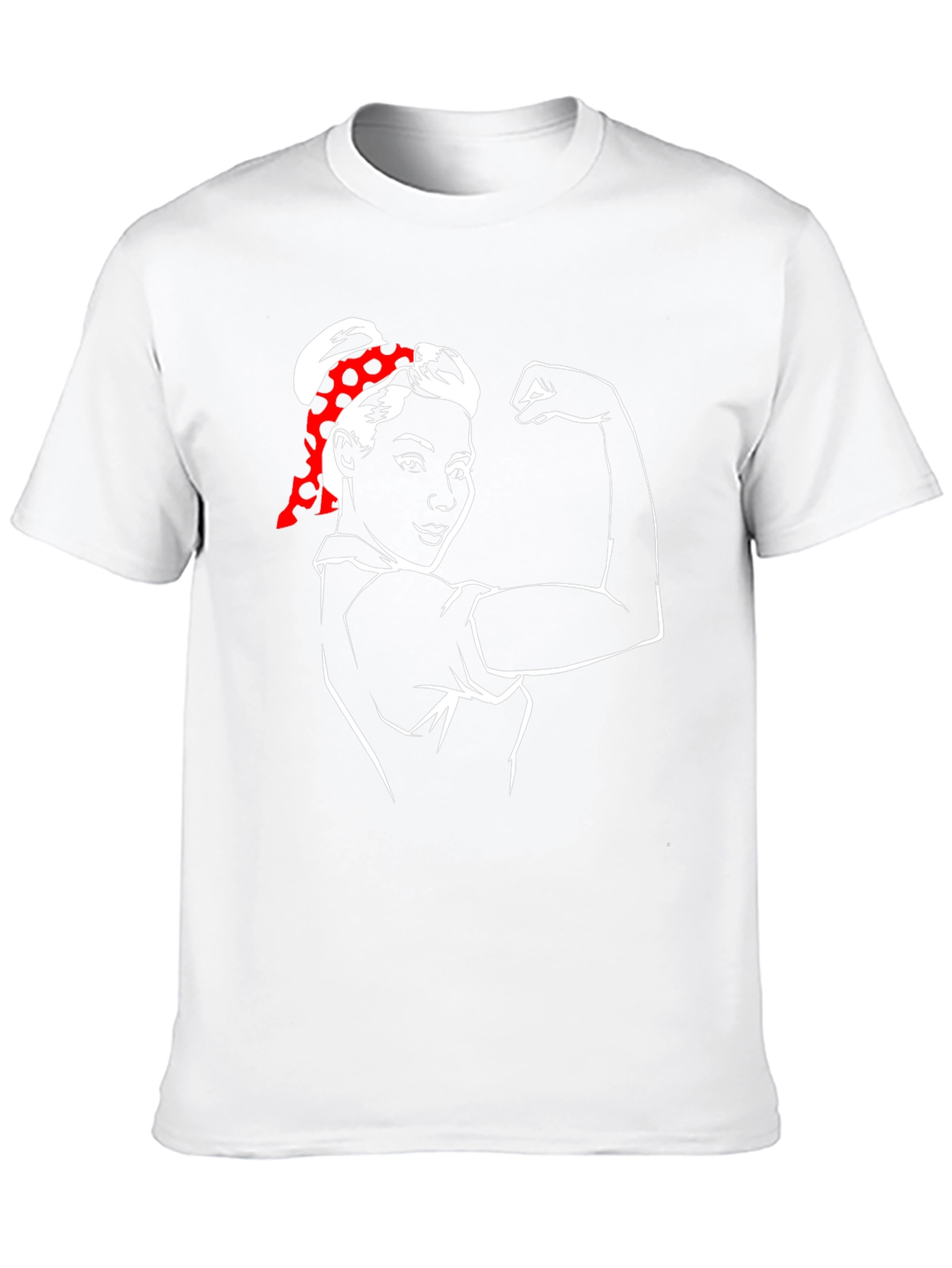 Feminist Rosie the Riveter Graphic T-Shirt