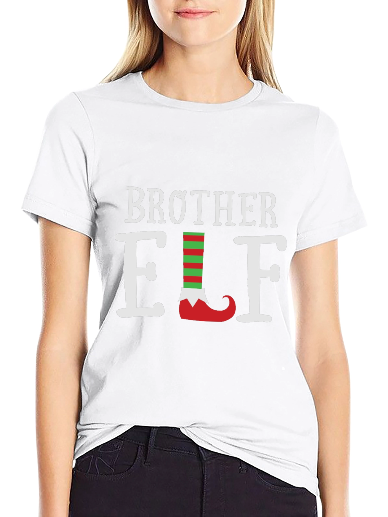 Brother Elf T-Shirt Festive Holiday Tee
