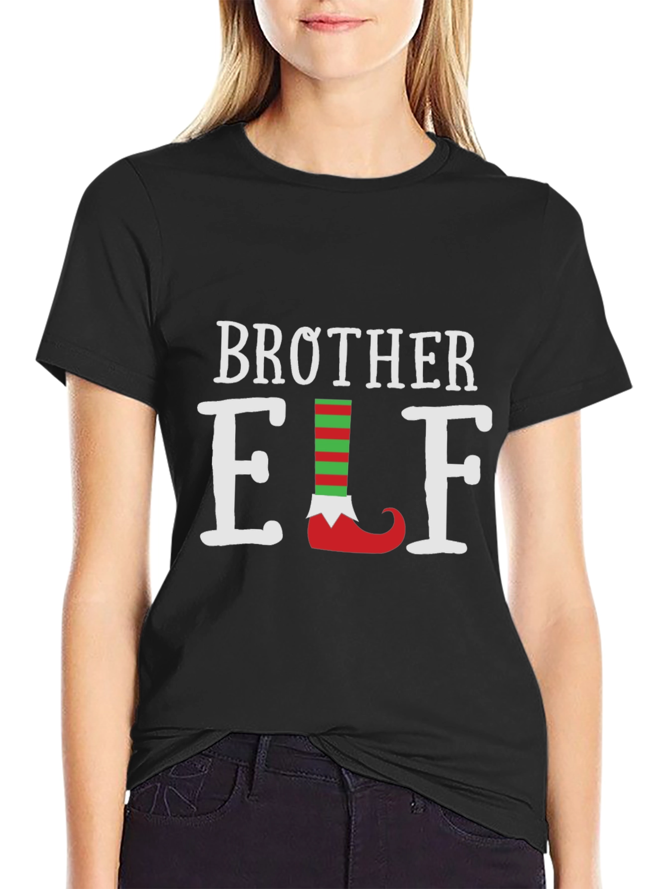 Brother Elf T-Shirt Festive Holiday Tee