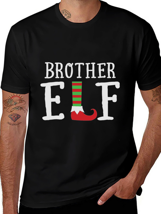 Brother Elf T-Shirt Festive Holiday Tee