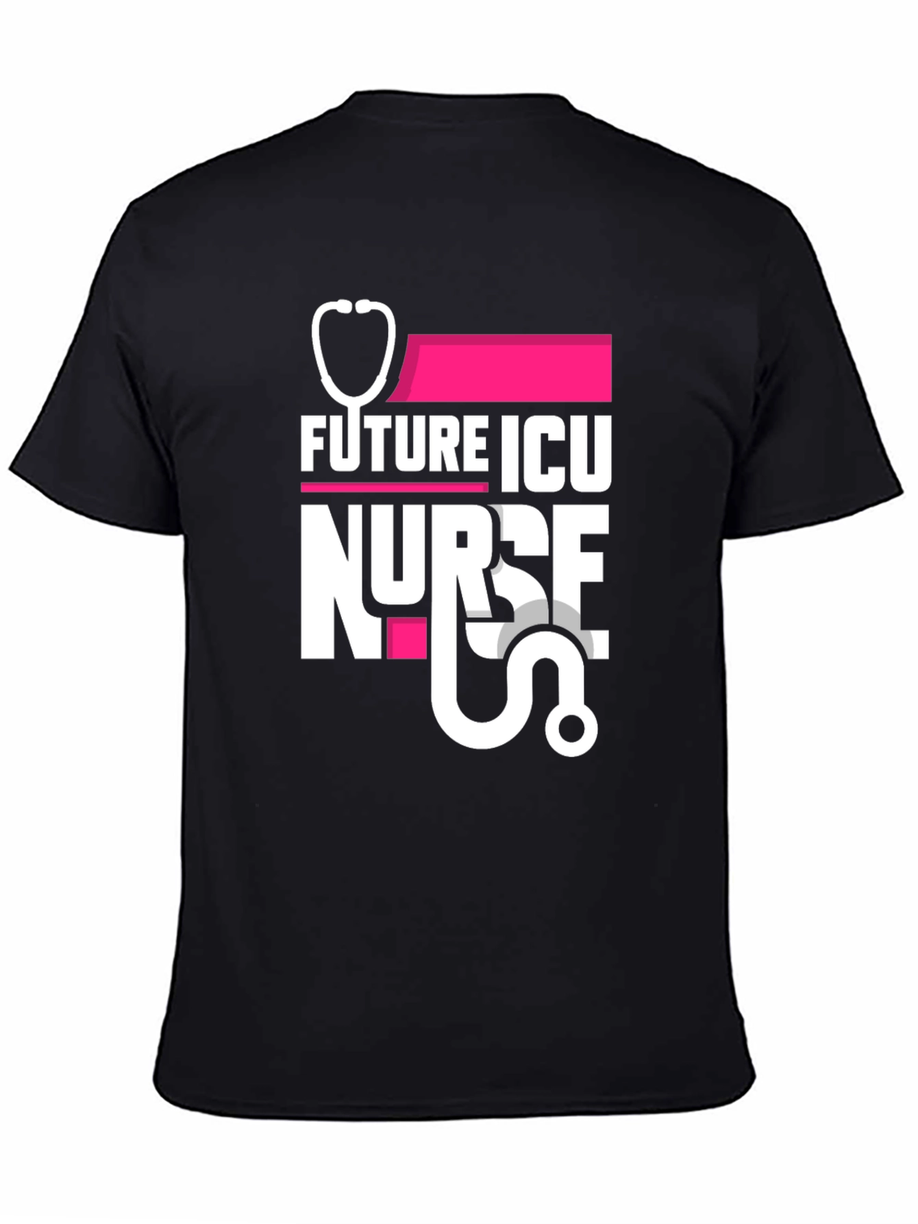Future ICU Nurse Black T-Shirt