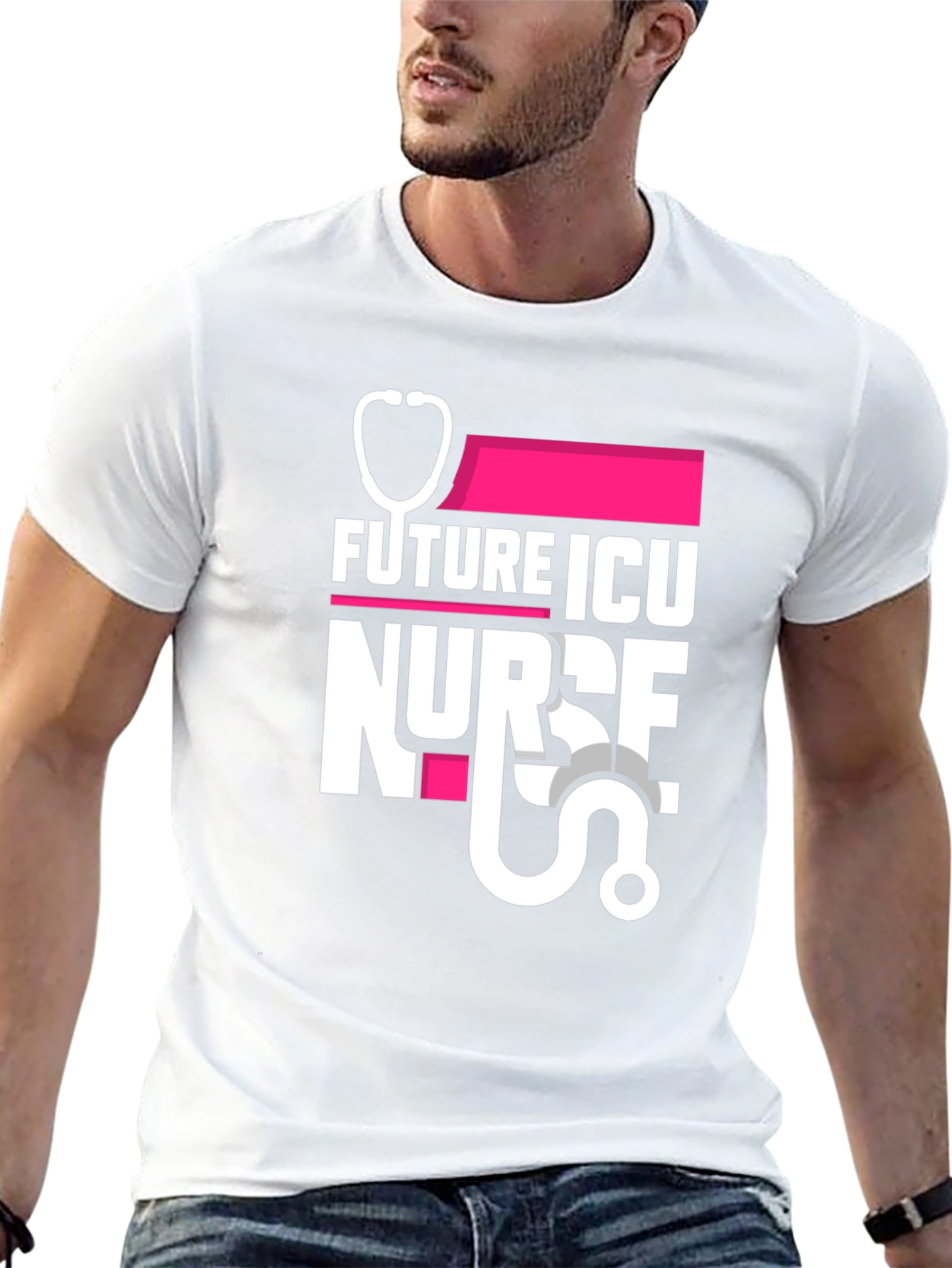 Future ICU Nurse Black T-Shirt