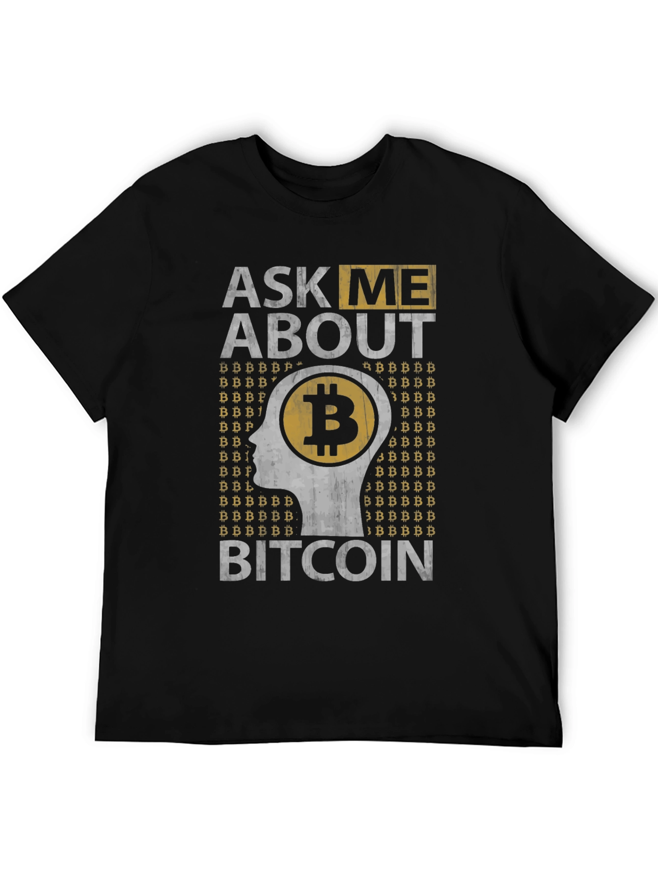 Ask Me About Bitcoin Graphic Tee