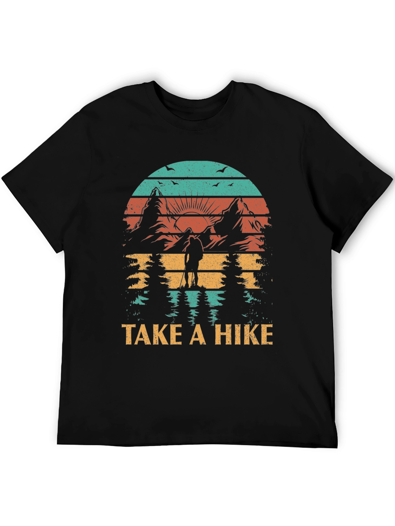 Take A Hike Retro Graphic Tee