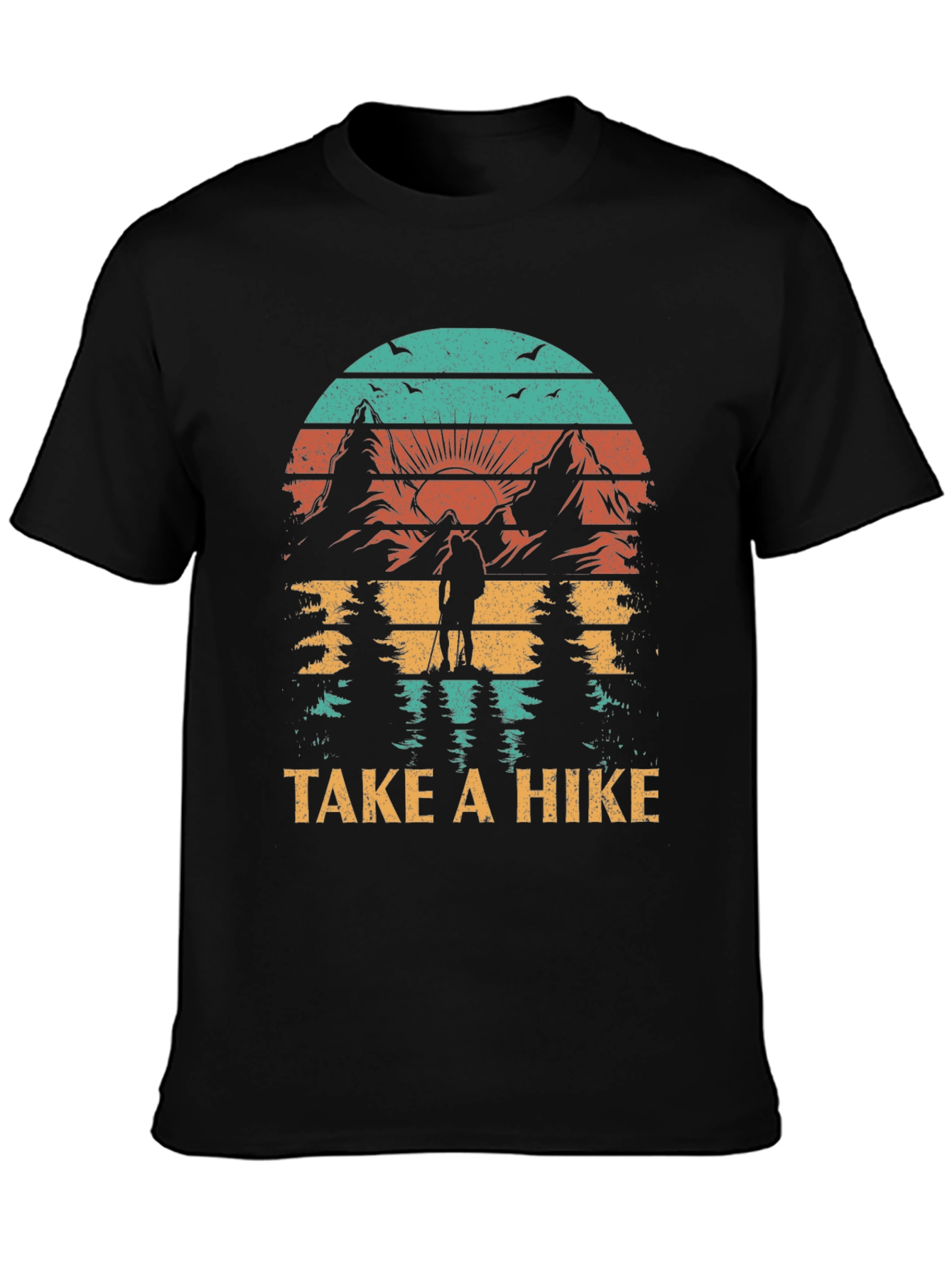 Take A Hike Retro Graphic Tee