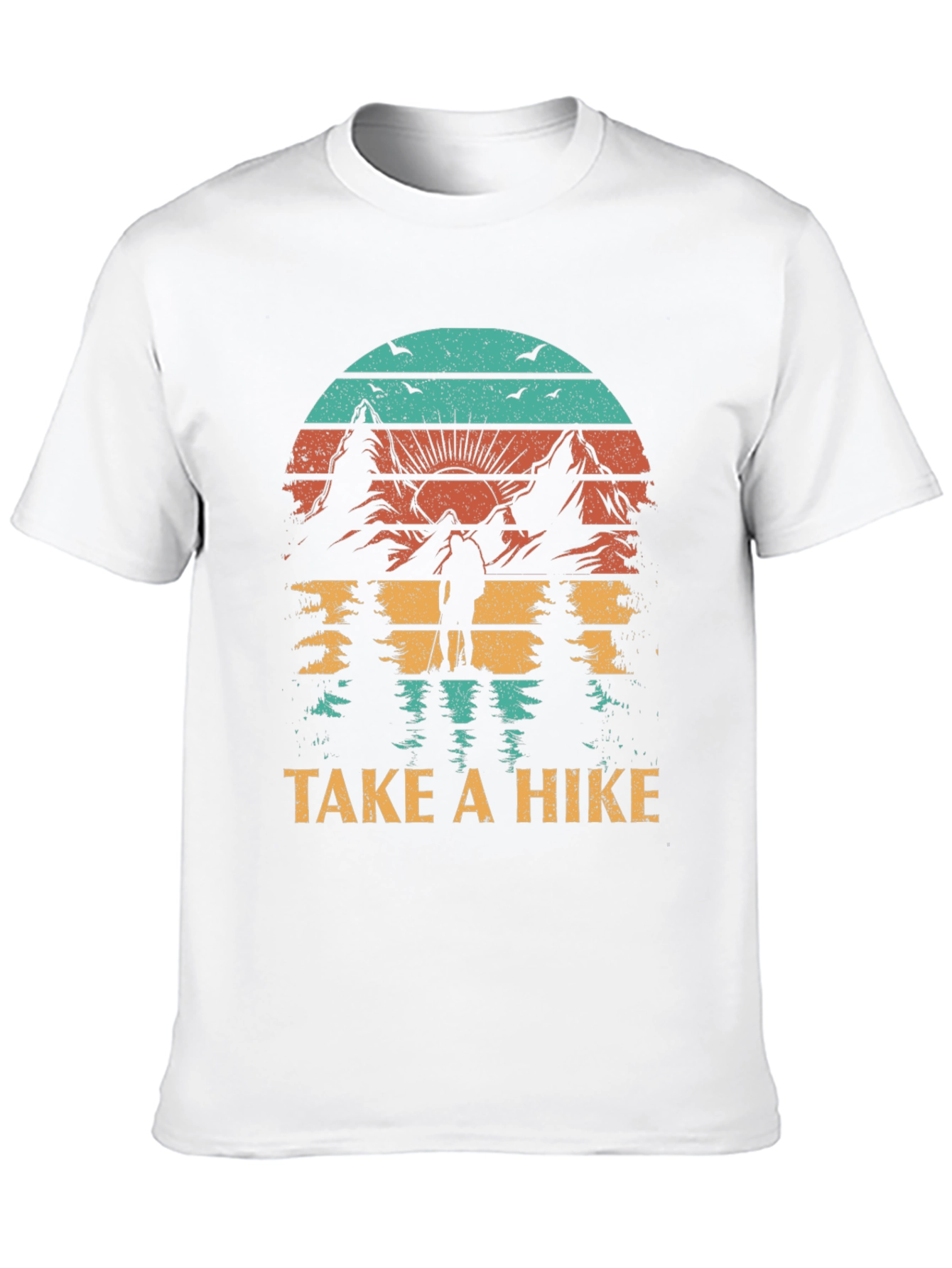 Take A Hike Retro Graphic Tee