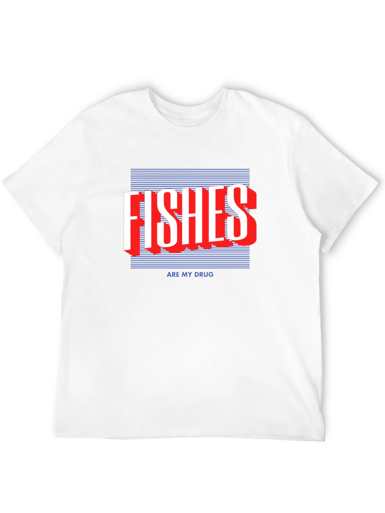 Fishes Are My Drug Black Graphic Tee