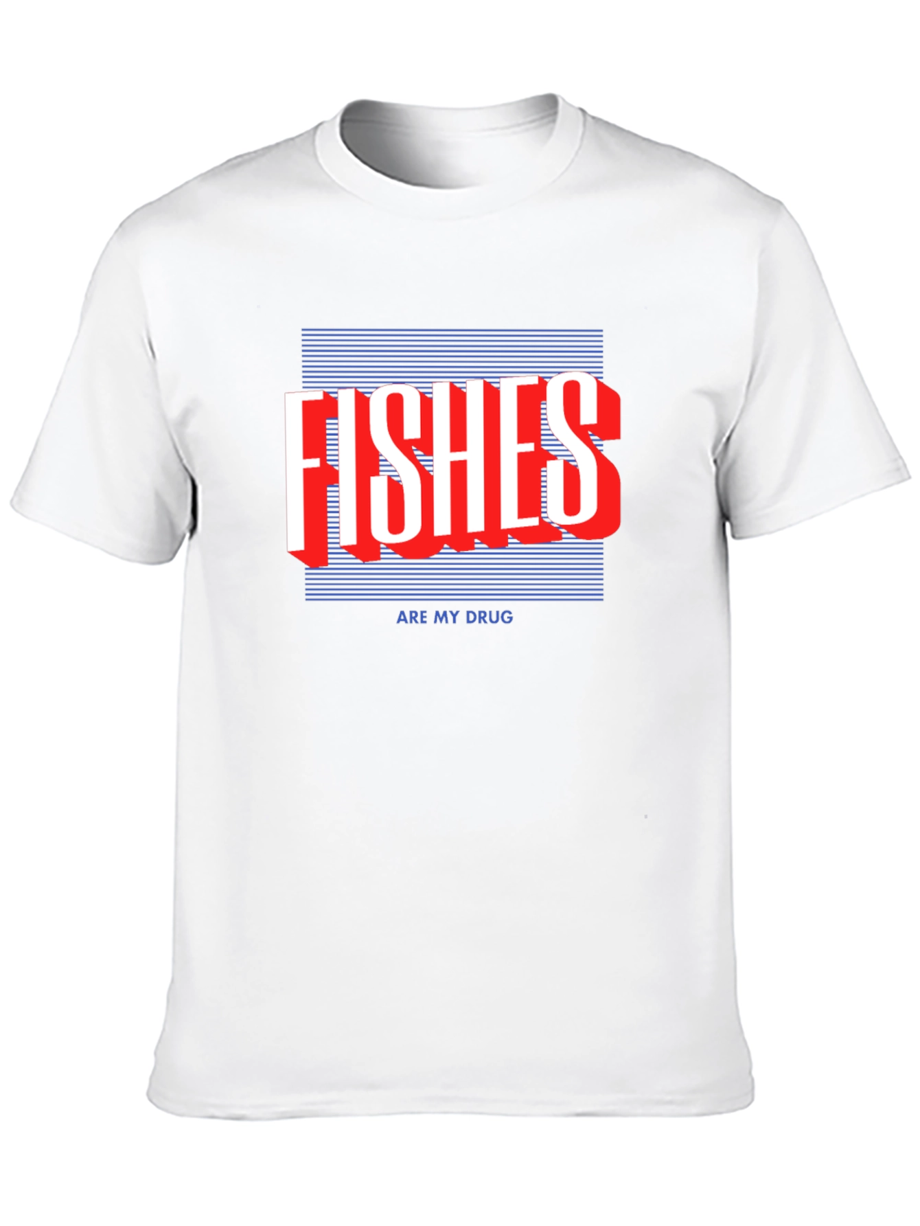 Fishes Are My Drug Black Graphic Tee