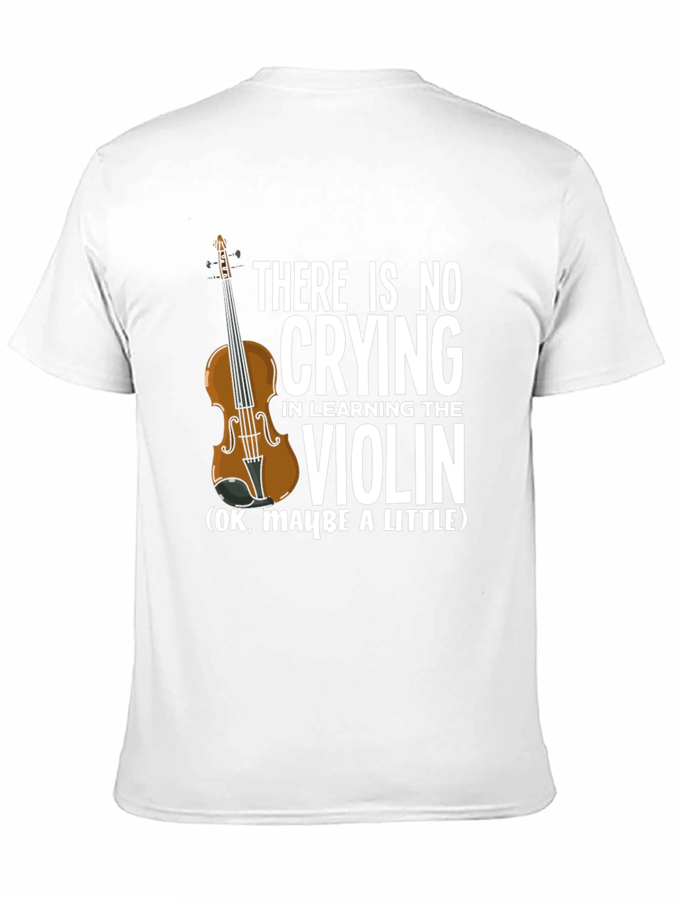 There is No Crying Violin T-Shirt
