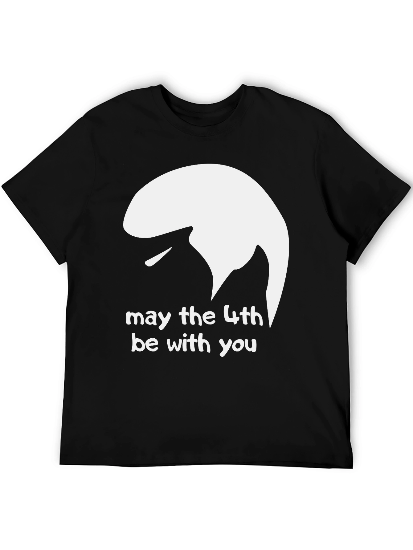 May the 4th Be With You Black T-Shirt