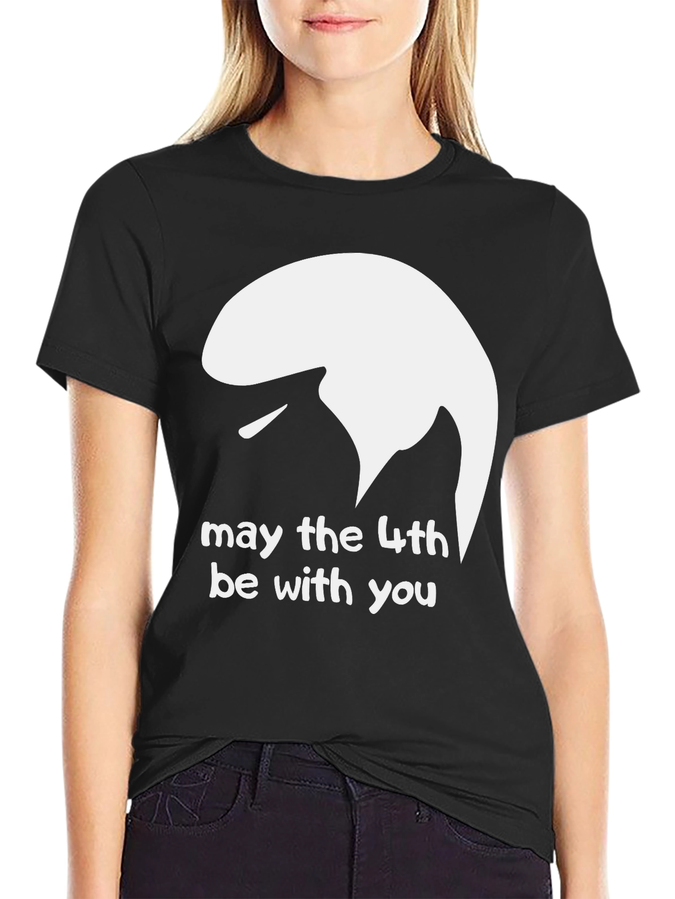 May the 4th Be With You Black T-Shirt