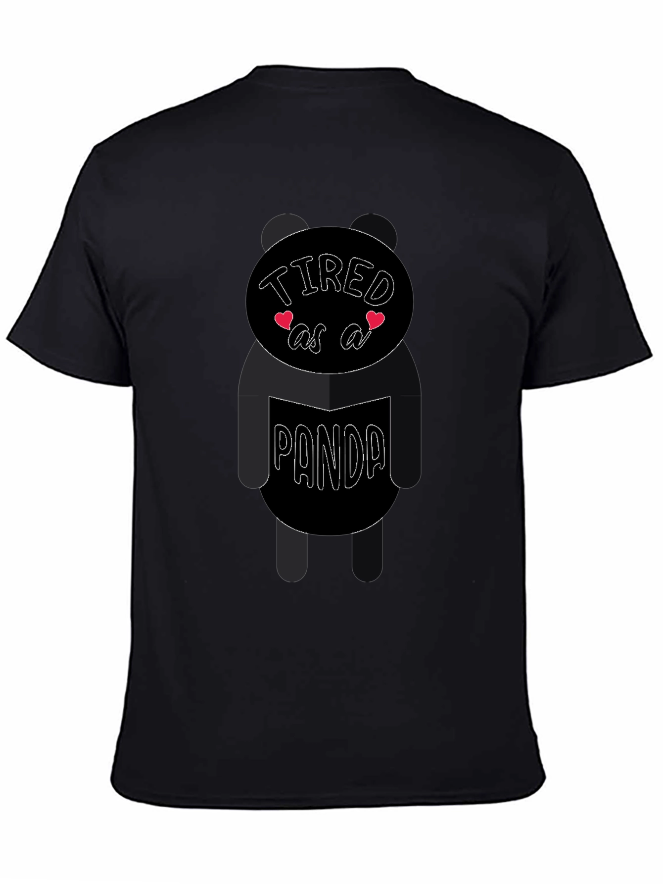 Tired as a Panda Graphic Tee