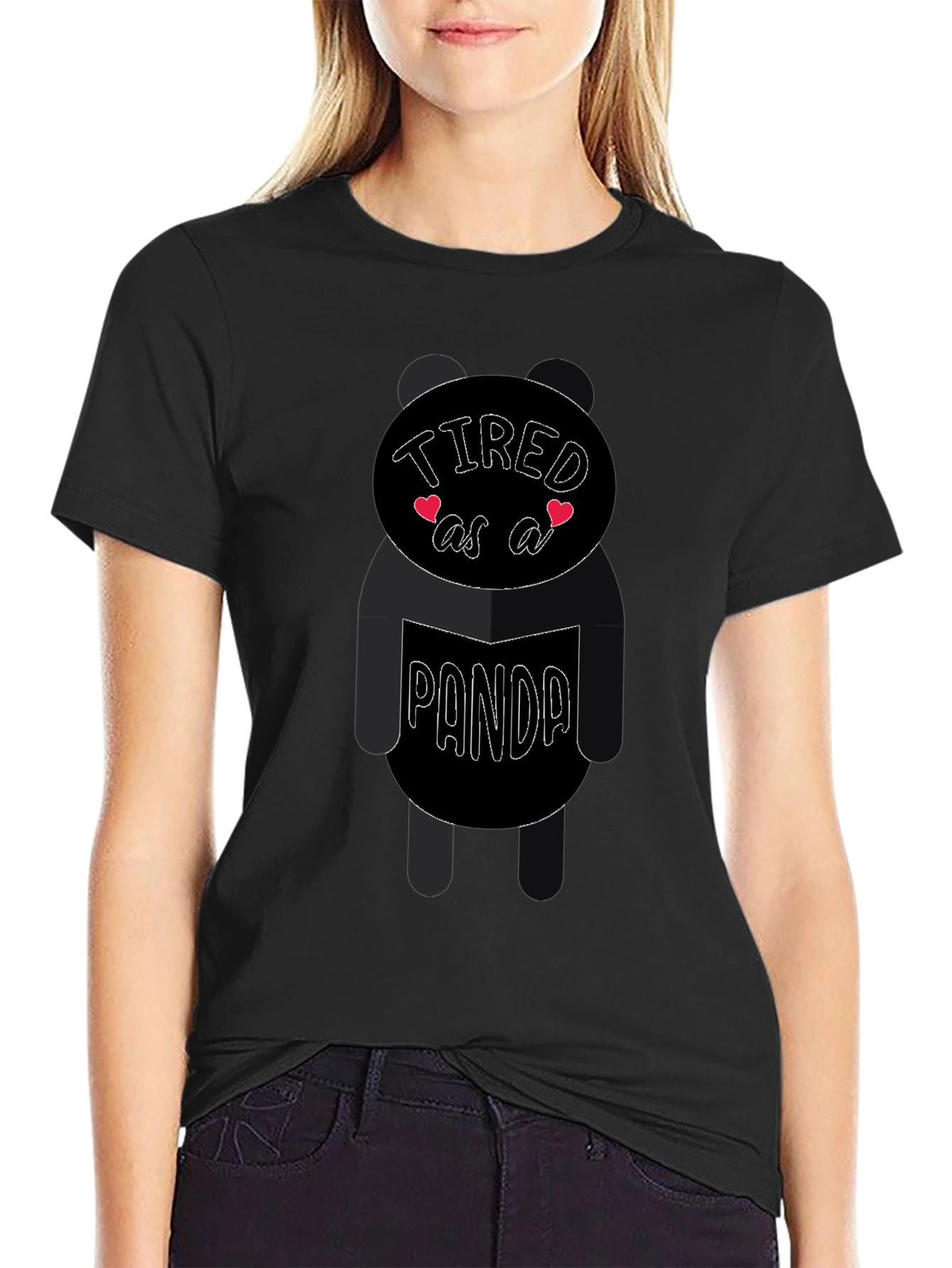 Tired as a Panda Graphic Tee