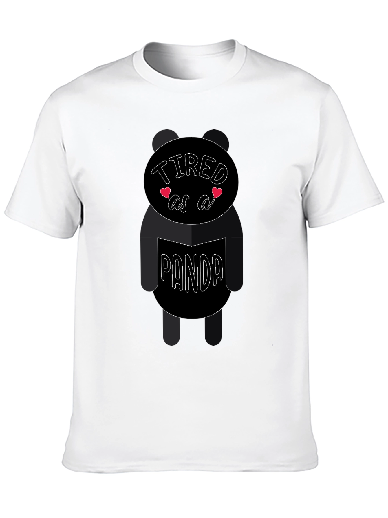 Tired as a Panda Graphic Tee
