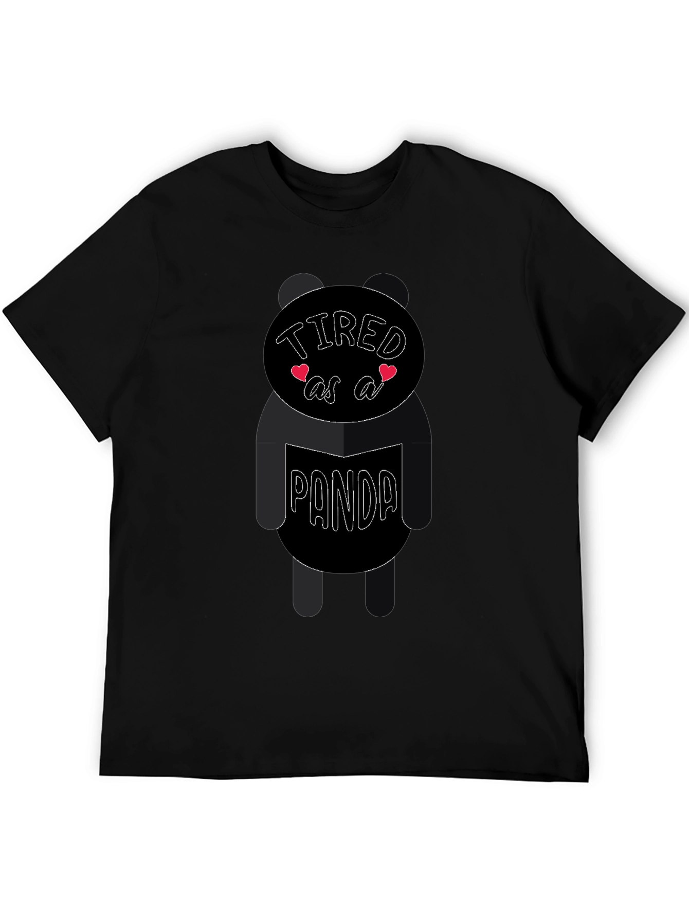 Tired as a Panda Graphic Tee