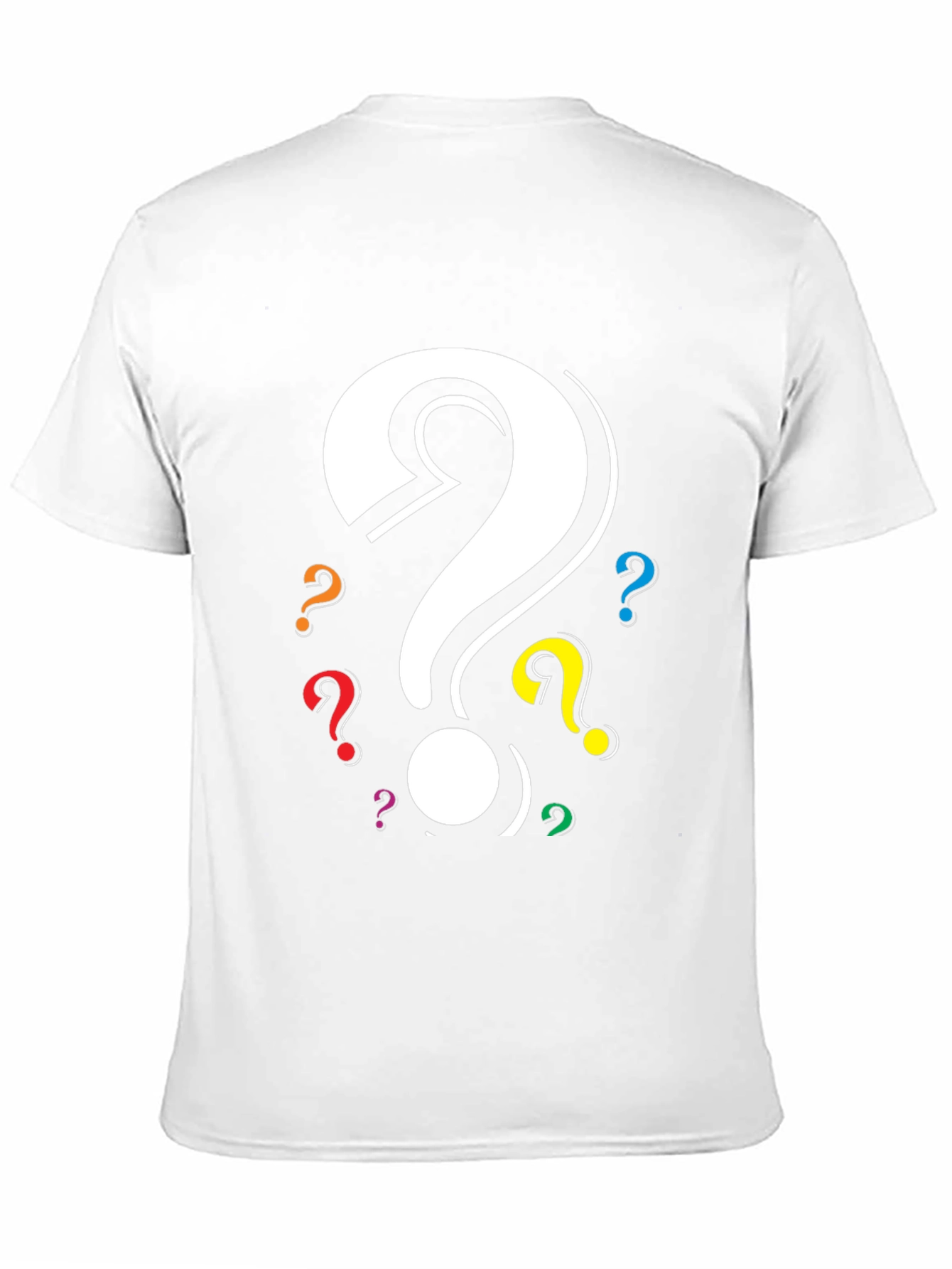 Question Mark Graphic T-Shirt - Mystery Design