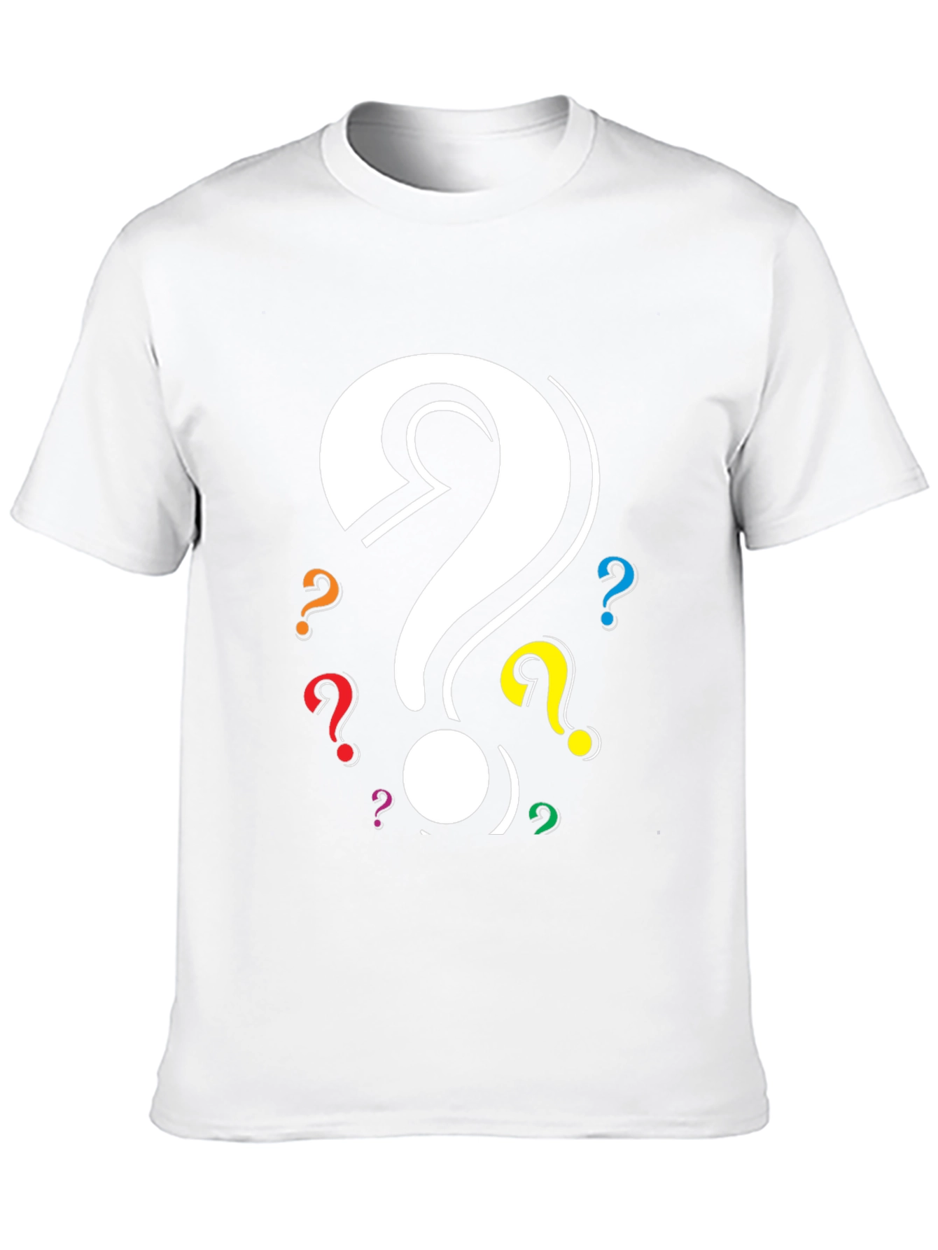 Question Mark Graphic T-Shirt - Mystery Design