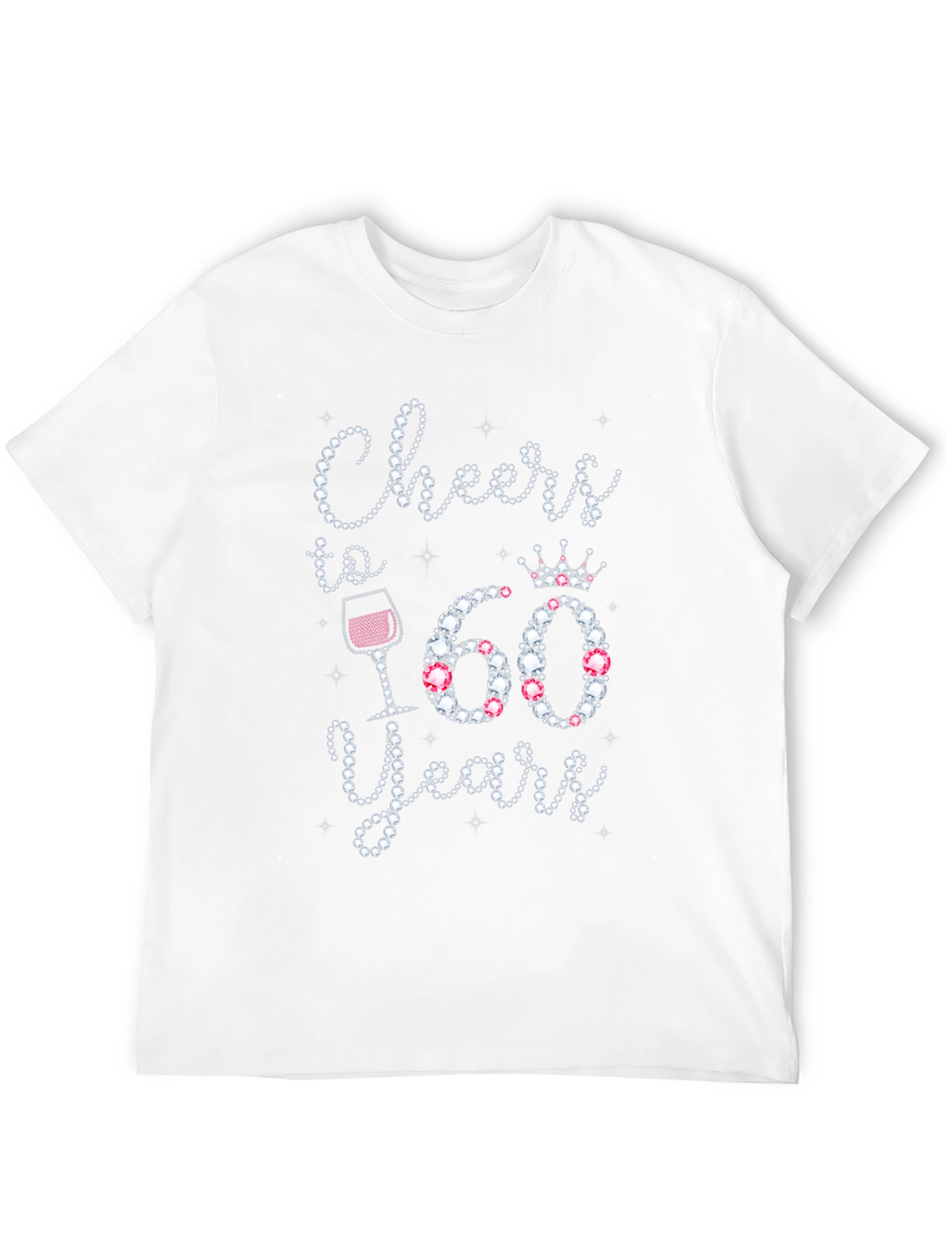 Cheers to 60 Years Rhinestone T-Shirt