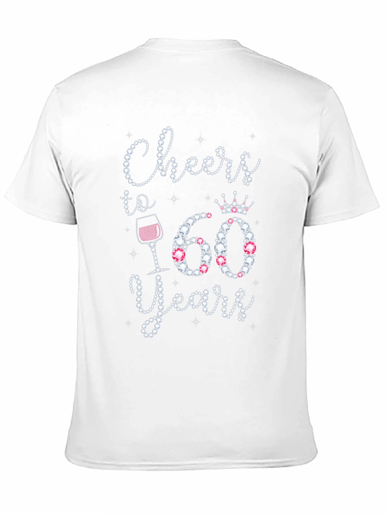 Cheers to 60 Years Rhinestone T-Shirt