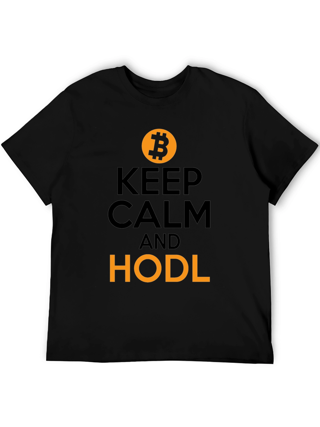 Keep Calm & HODL Bitcoin T-Shirt