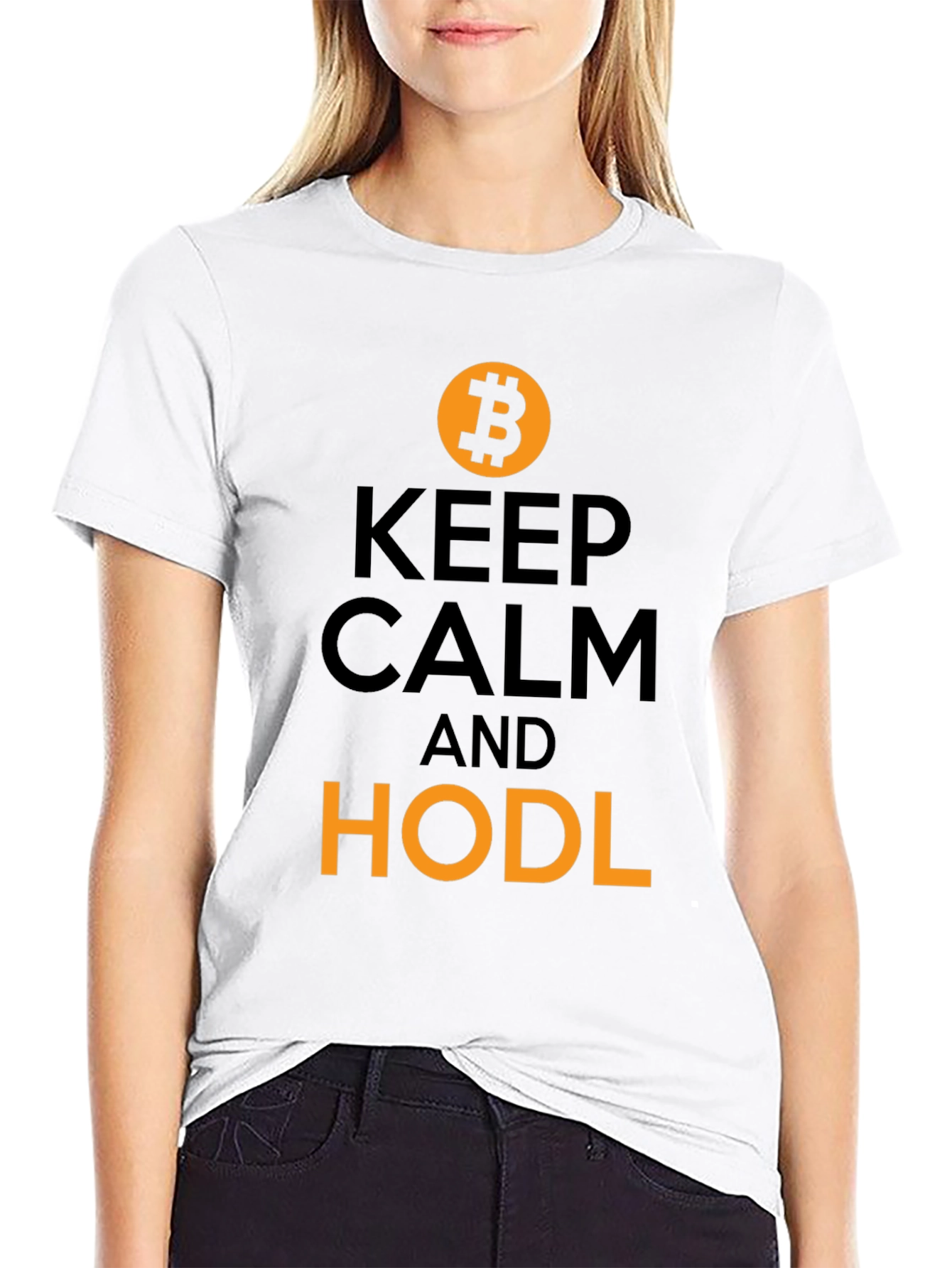Keep Calm & HODL Bitcoin T-Shirt