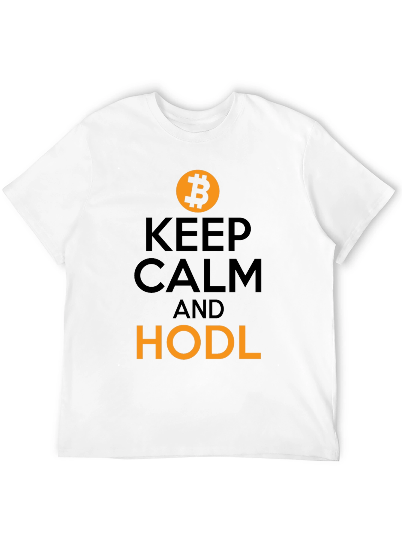 Keep Calm & HODL Bitcoin T-Shirt