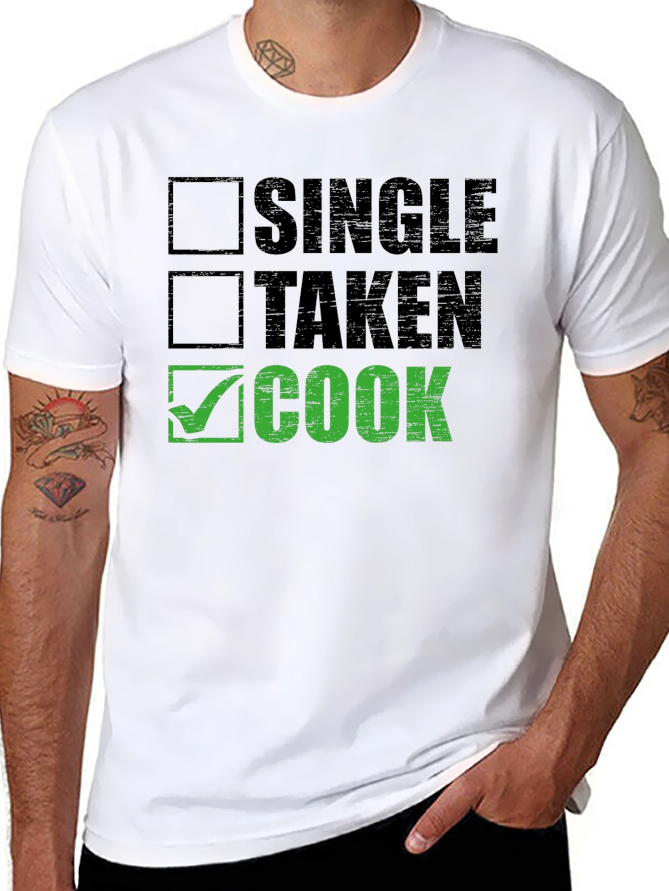 Single Taken Cook Graphic T-Shirt