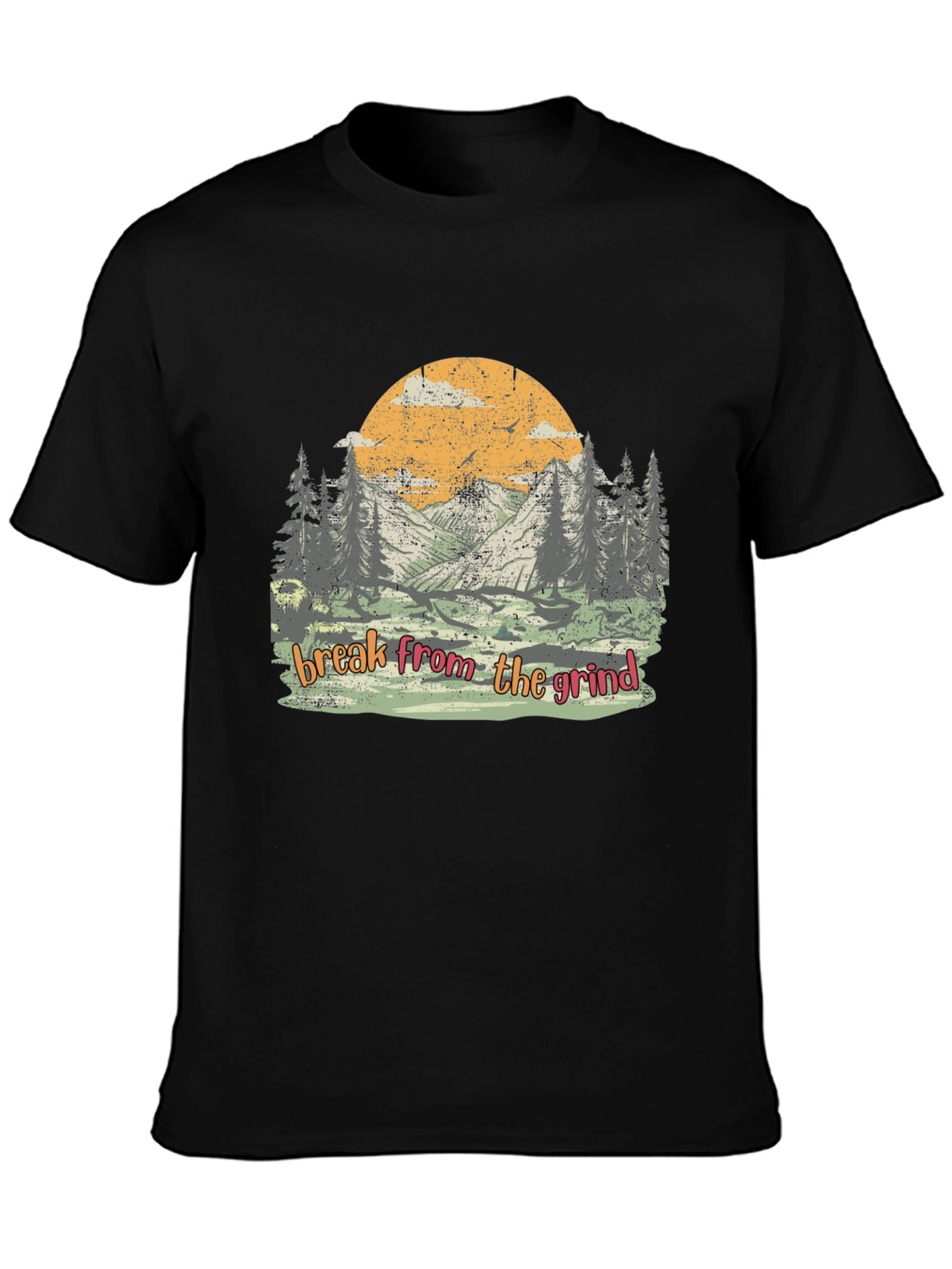 Nature Scene Tee - Break From The Grind