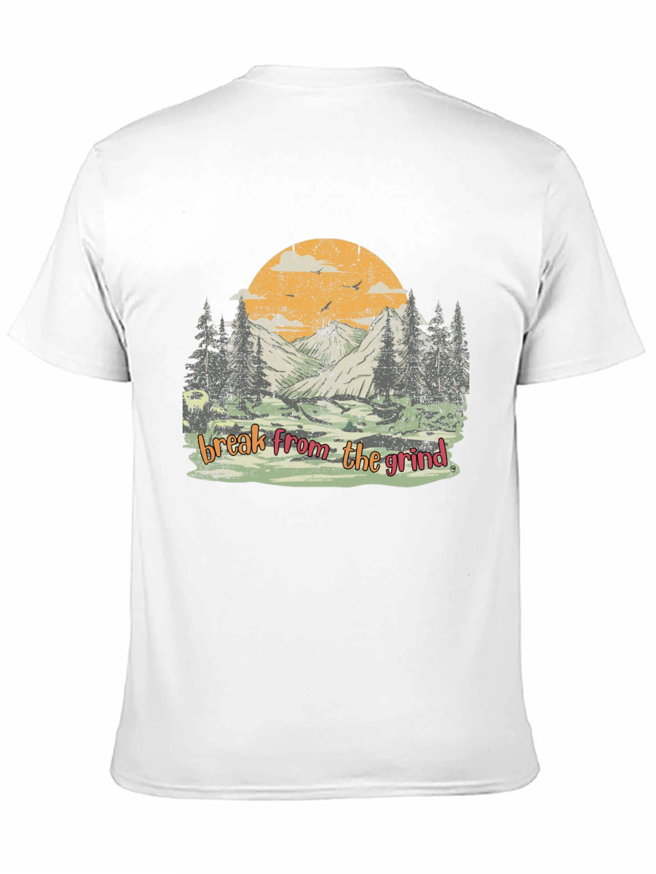 Nature Scene Tee - Break From The Grind