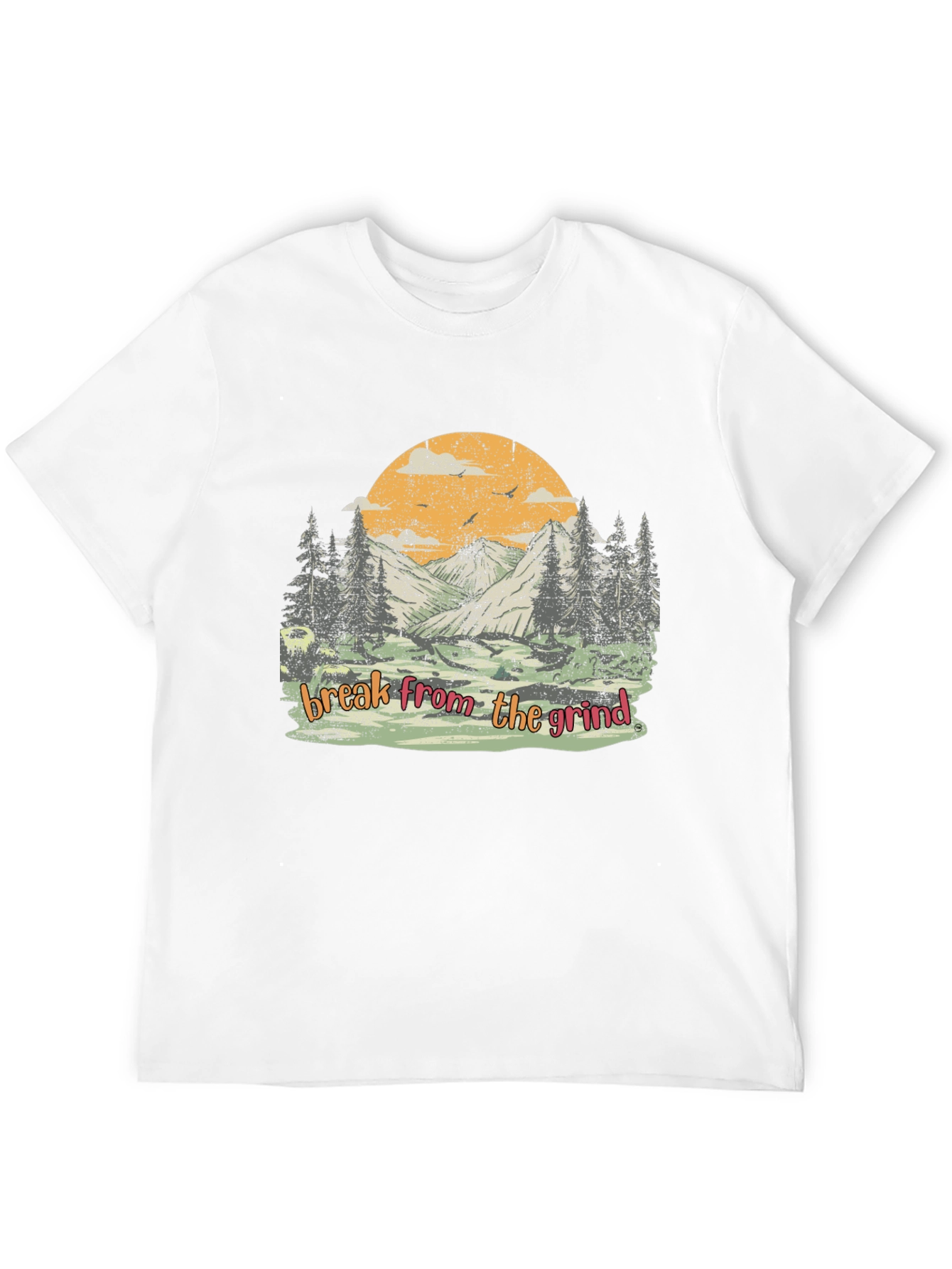 Nature Scene Tee - Break From The Grind