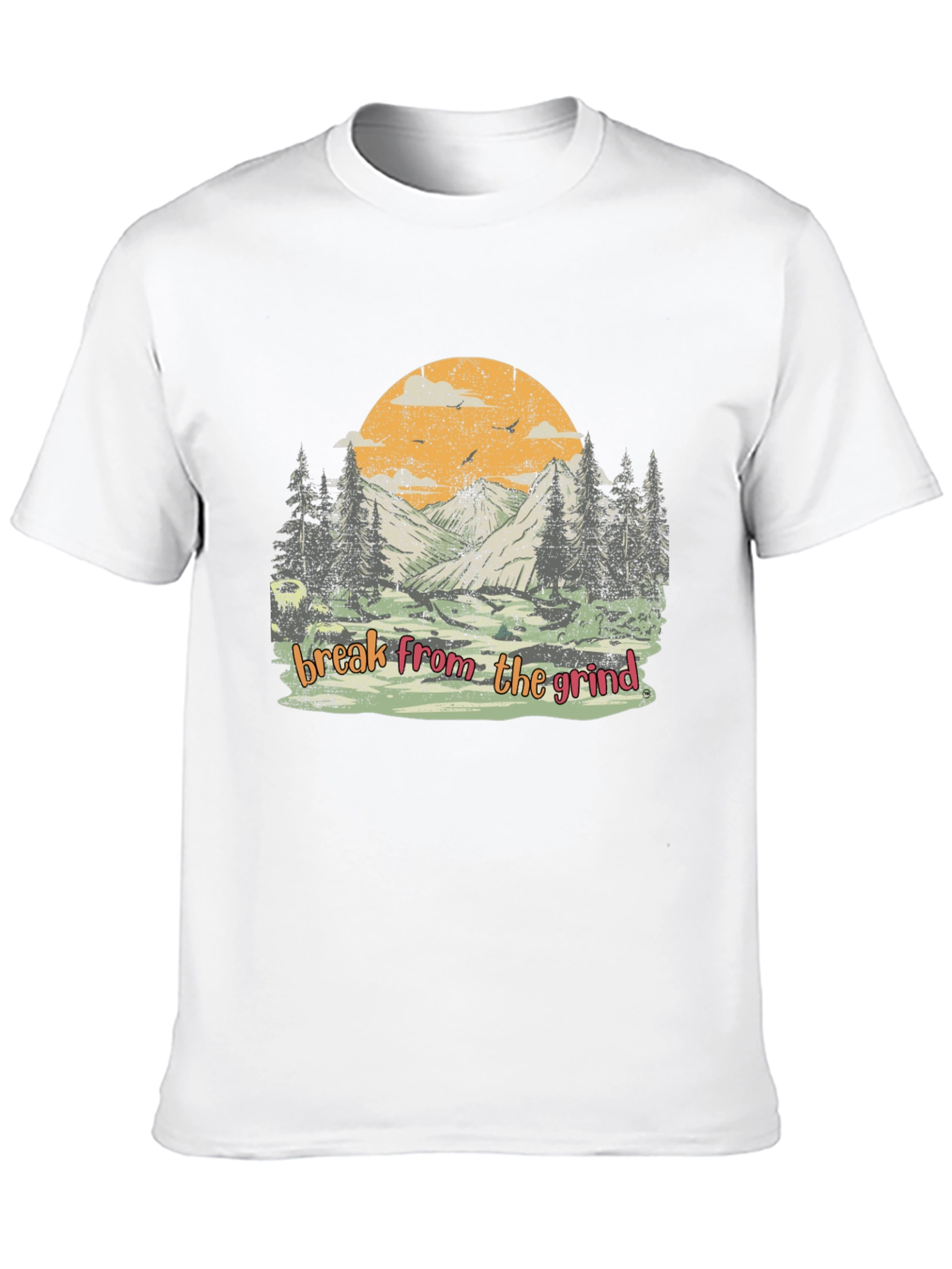Nature Scene Tee - Break From The Grind