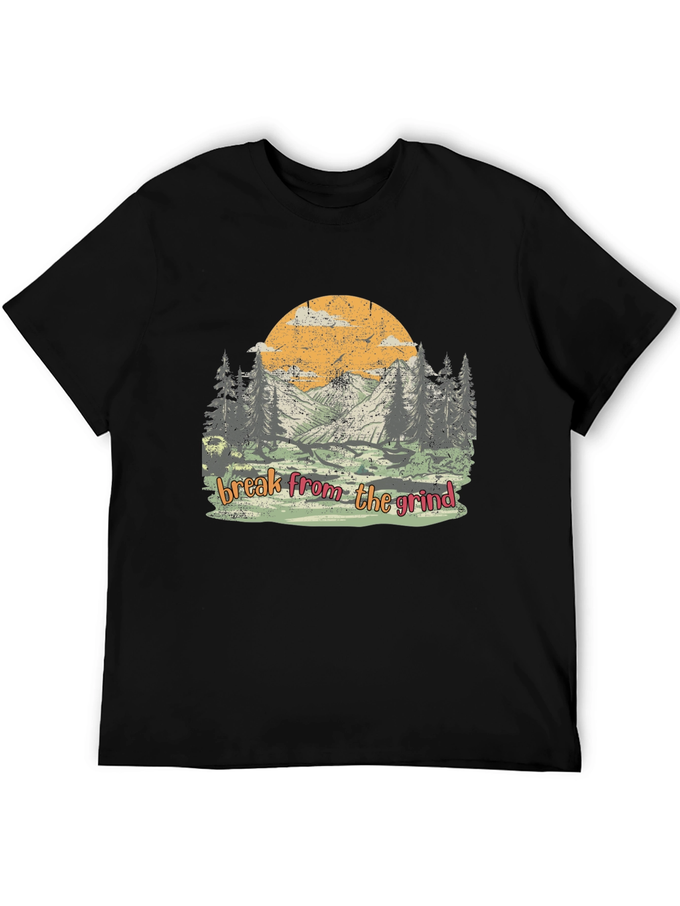 Nature Scene Tee - Break From The Grind