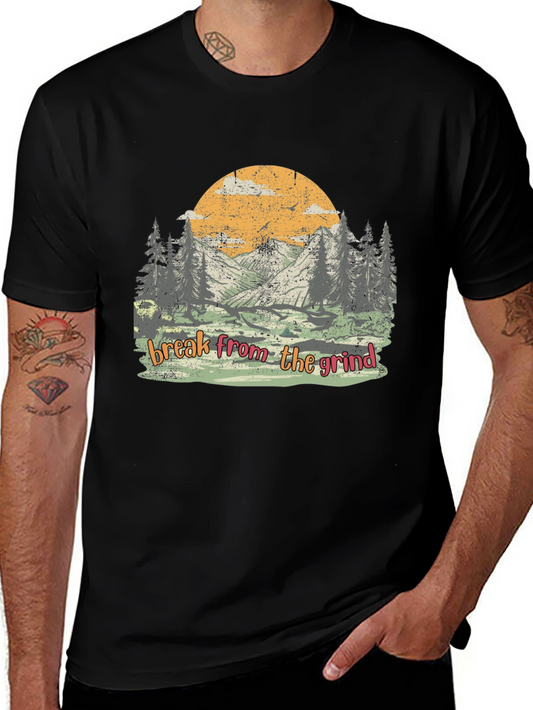 Nature Scene Tee - Break From The Grind