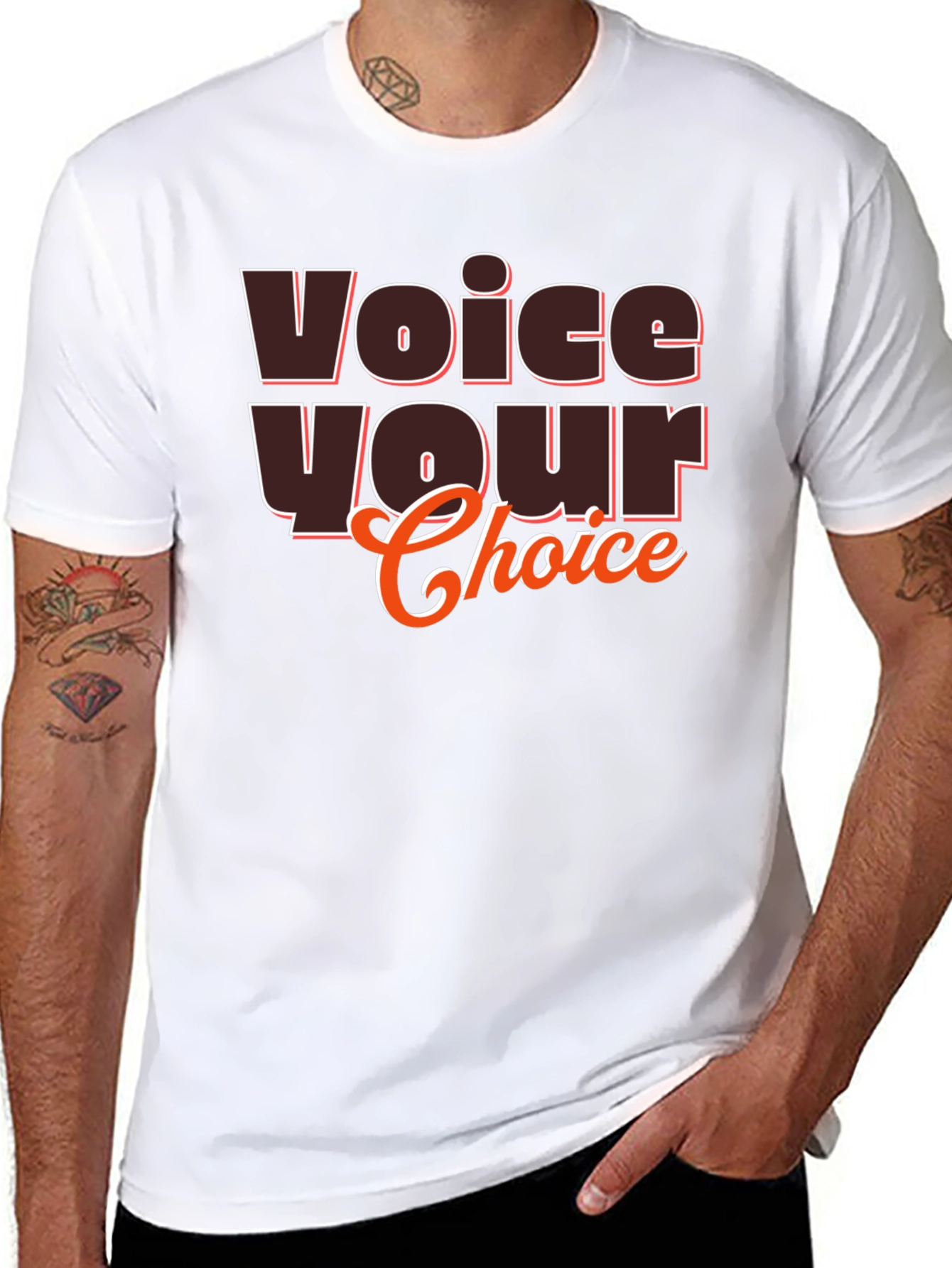 Voice Your Choice Graphic T-Shirt