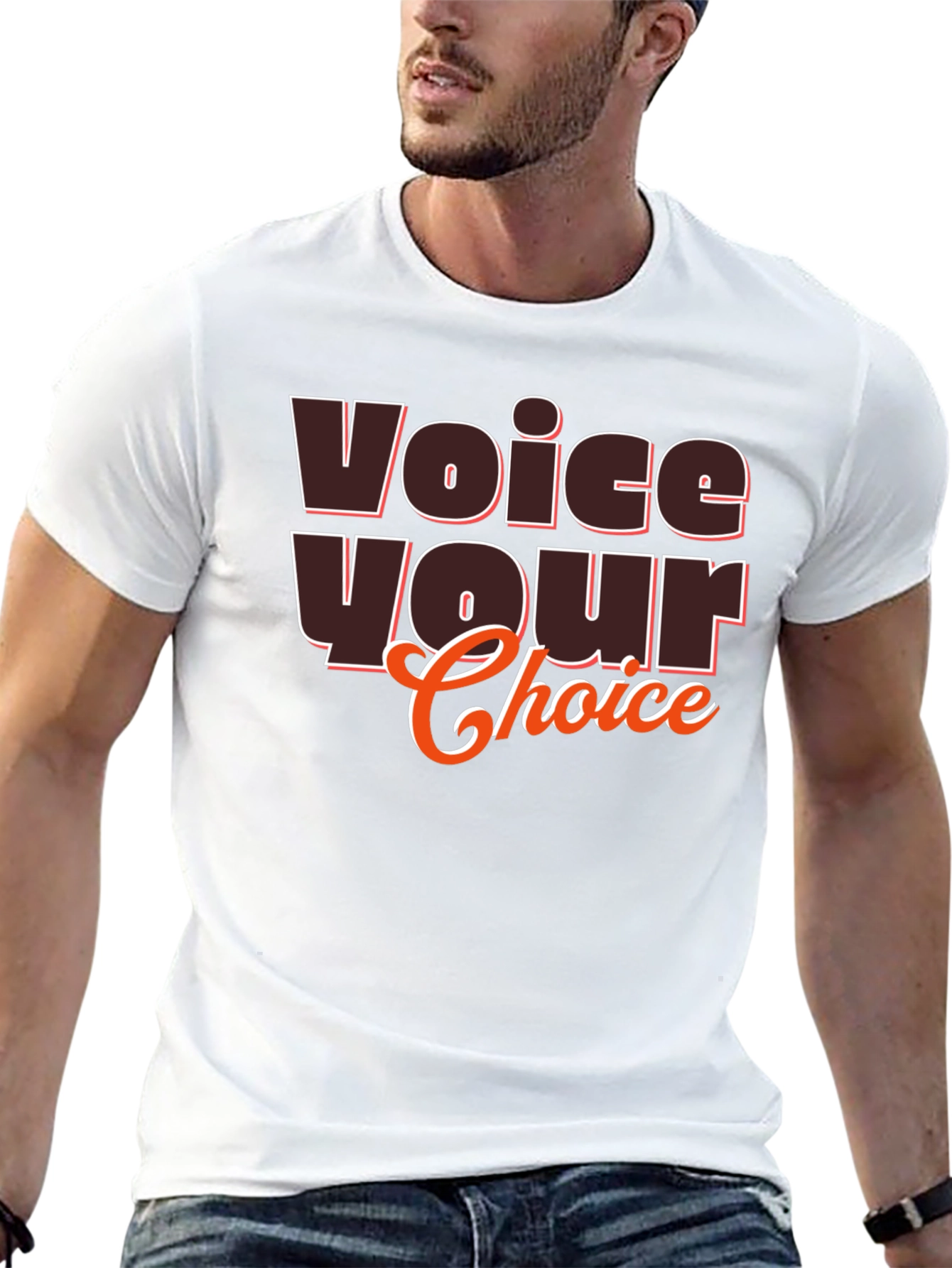 Voice Your Choice Graphic T-Shirt