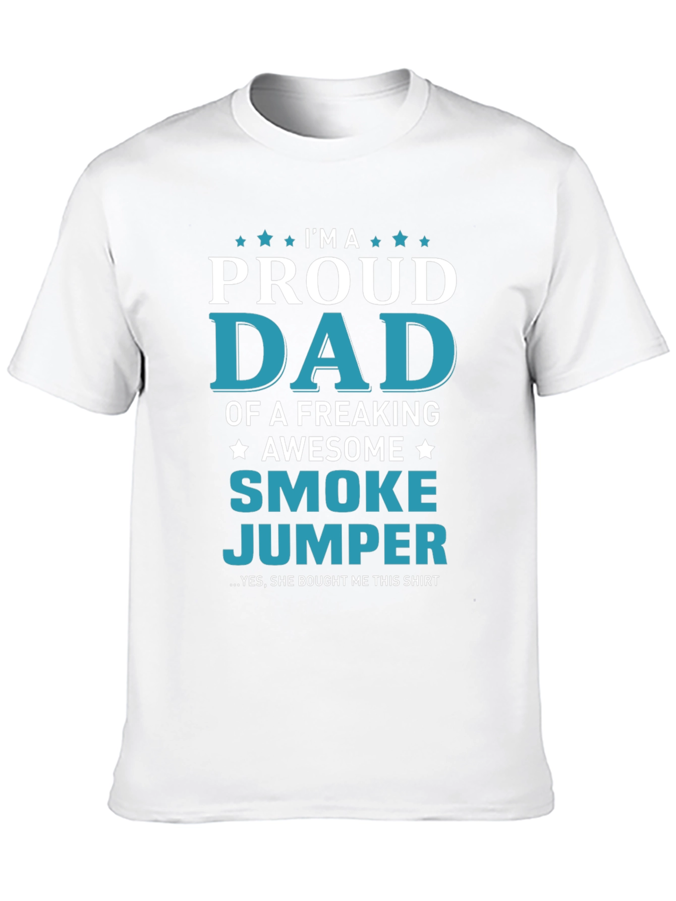 Proud Smoke Jumper Dad Graphic T-Shirt