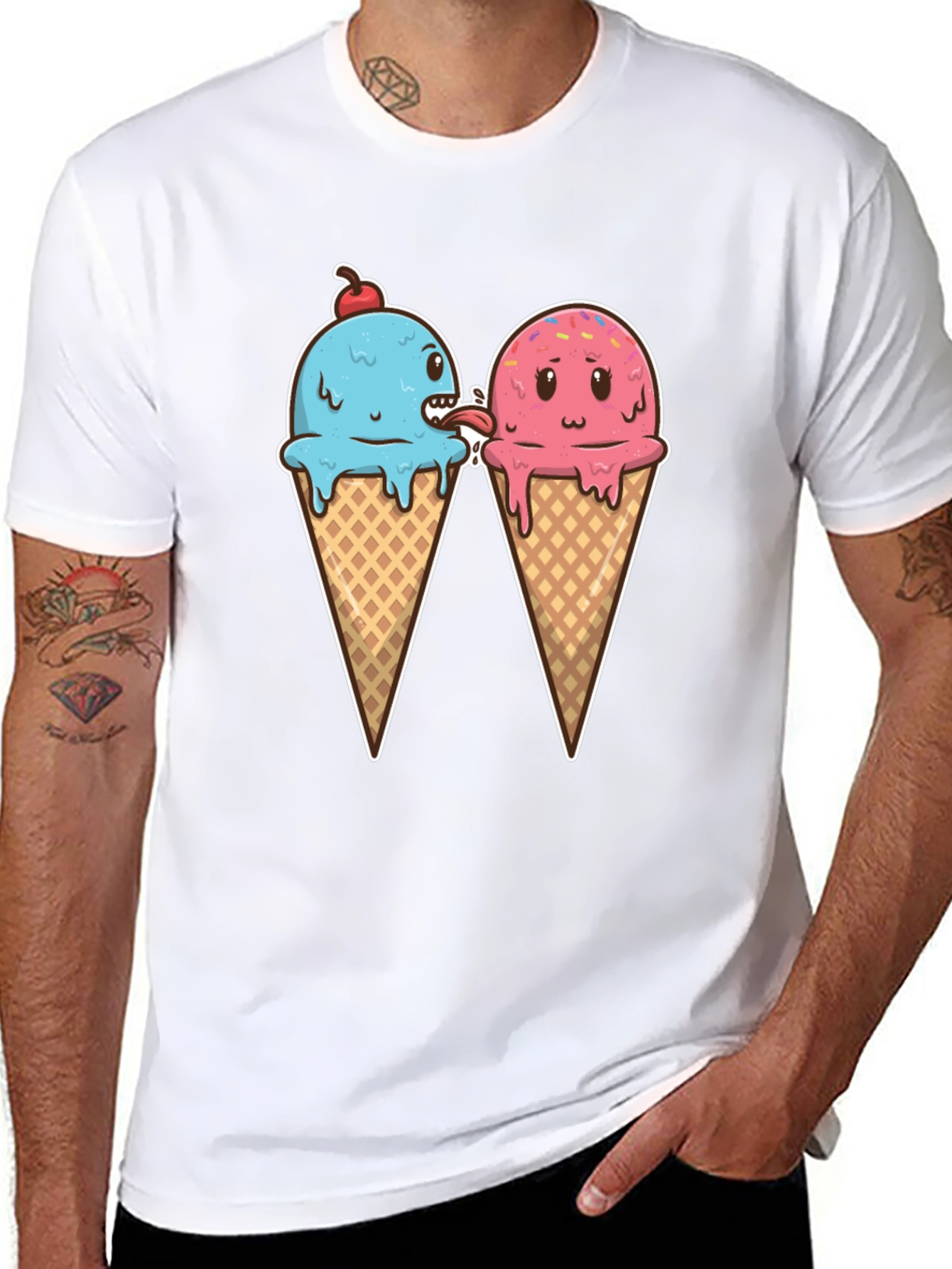 Ice Cream Buddies Graphic Tee