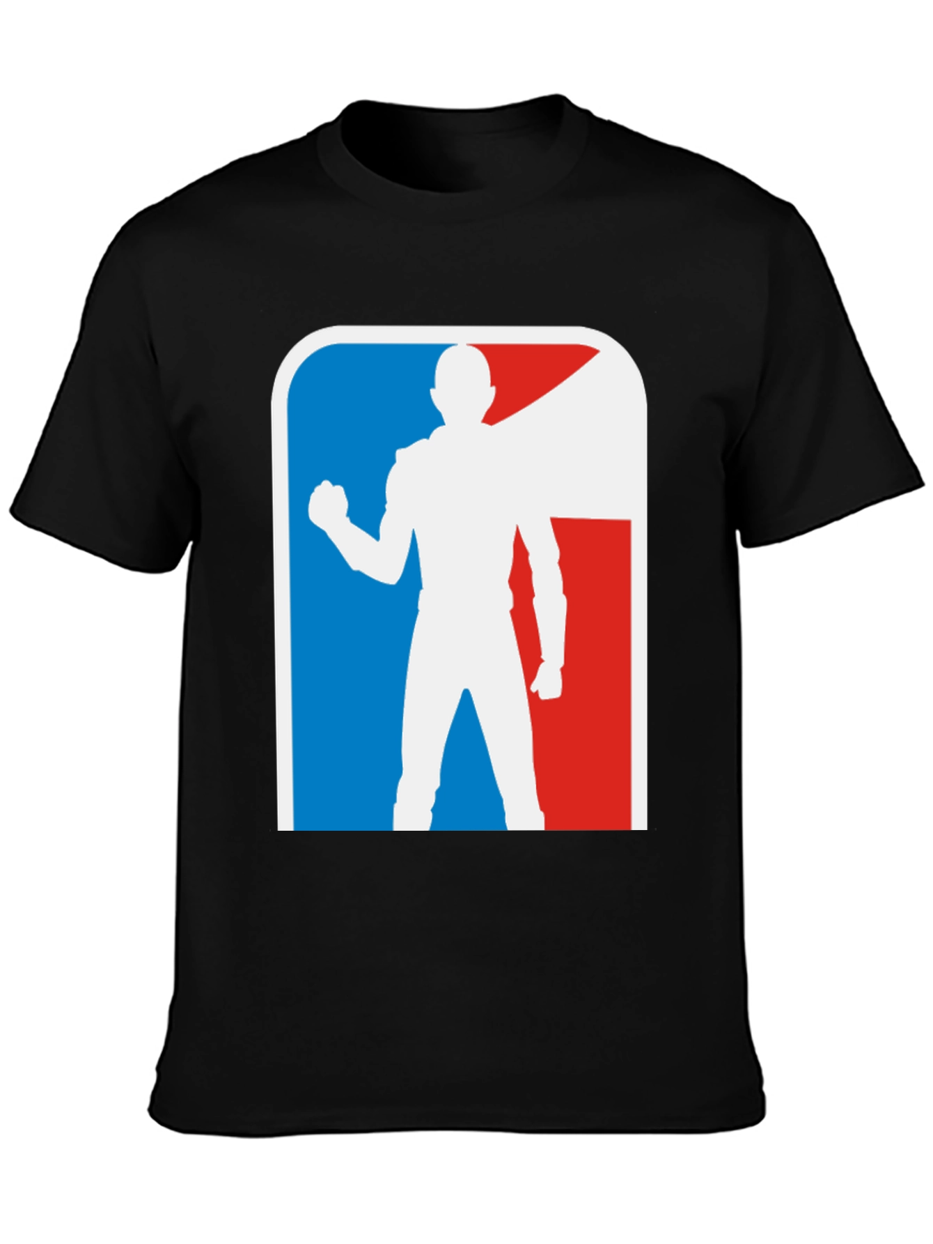 Superhero Silhouette Graphic T-Shirt
