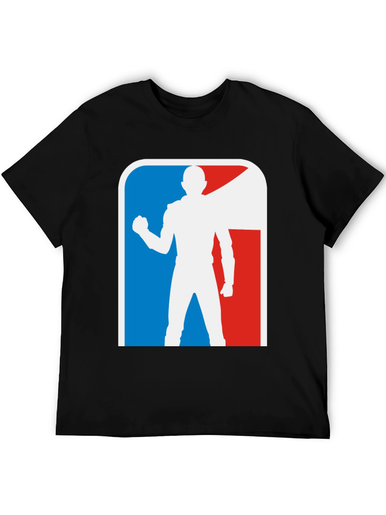 Superhero Silhouette Graphic T-Shirt