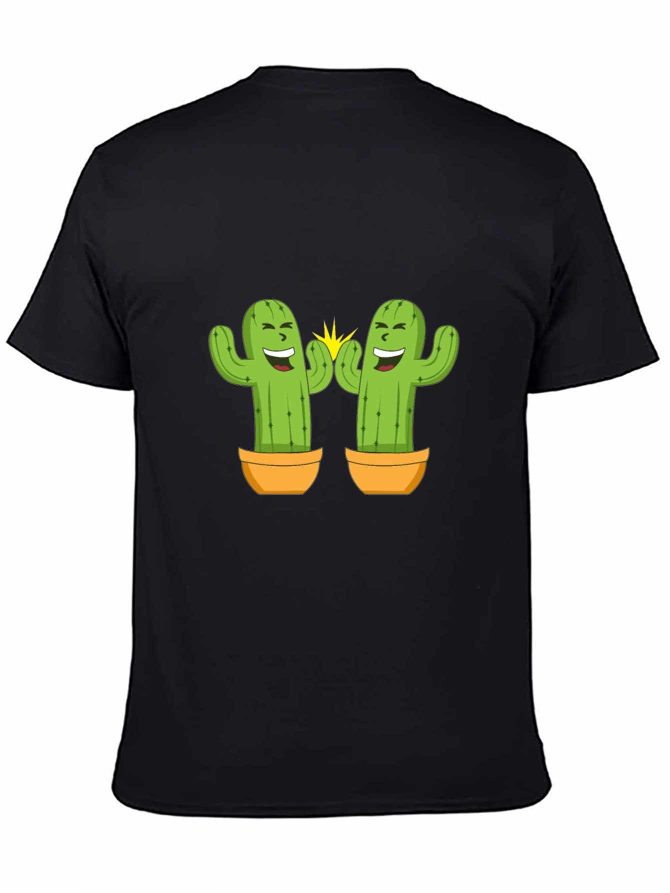 Cactus Buddies Black T-Shirt
