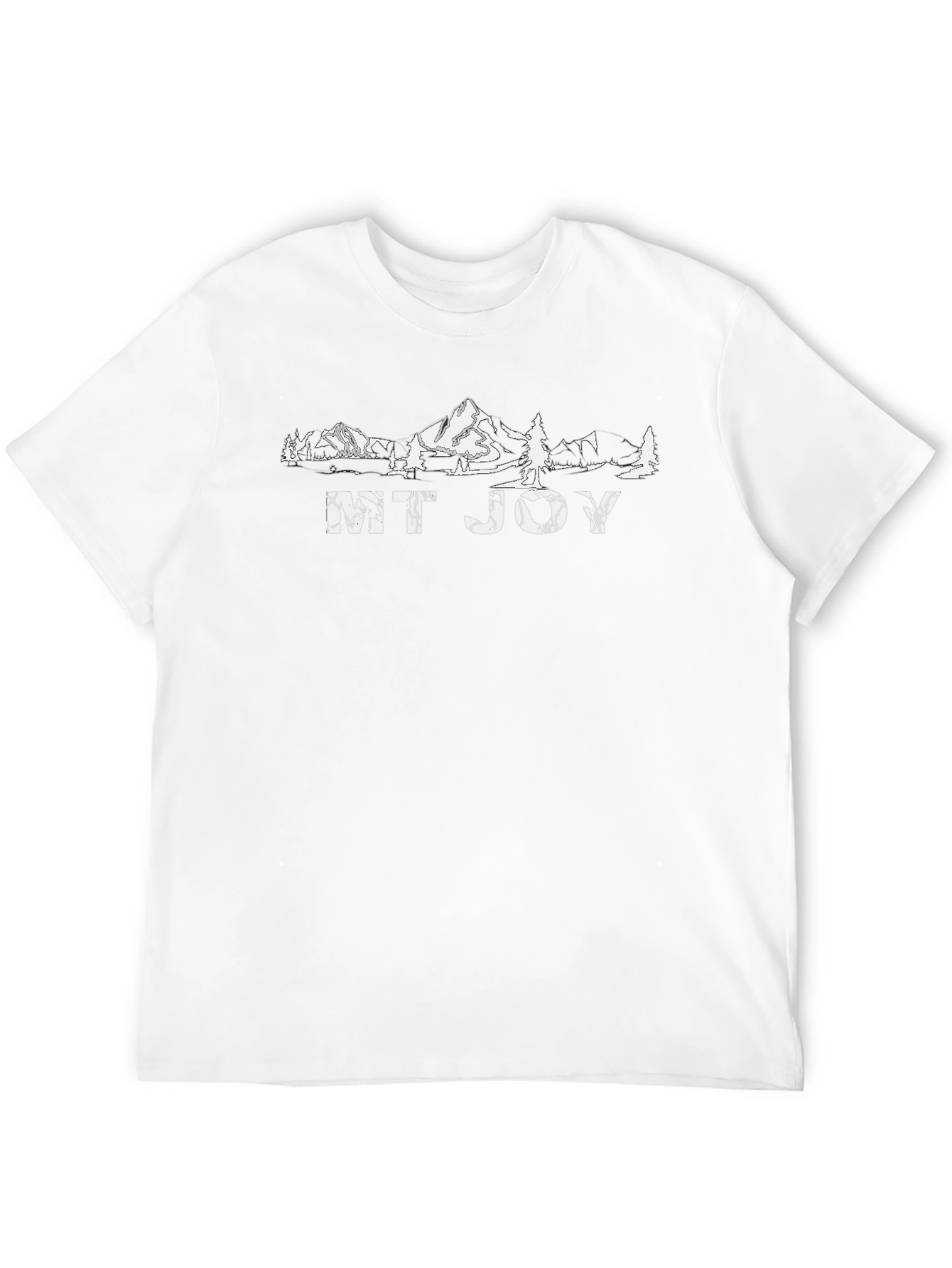 MT JOY Graphic T-Shirt - Black Cotton Tee