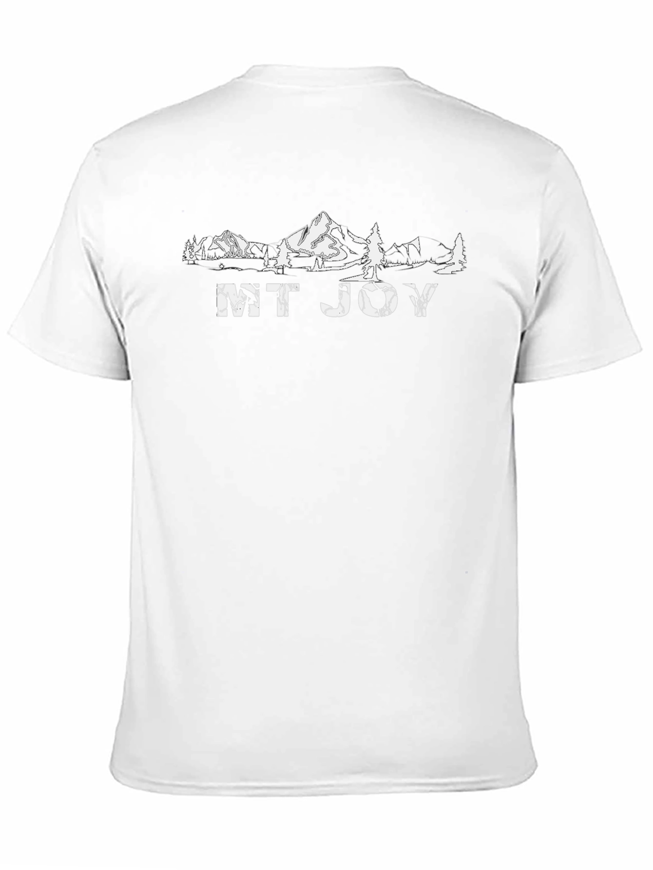 MT JOY Graphic T-Shirt - Black Cotton Tee