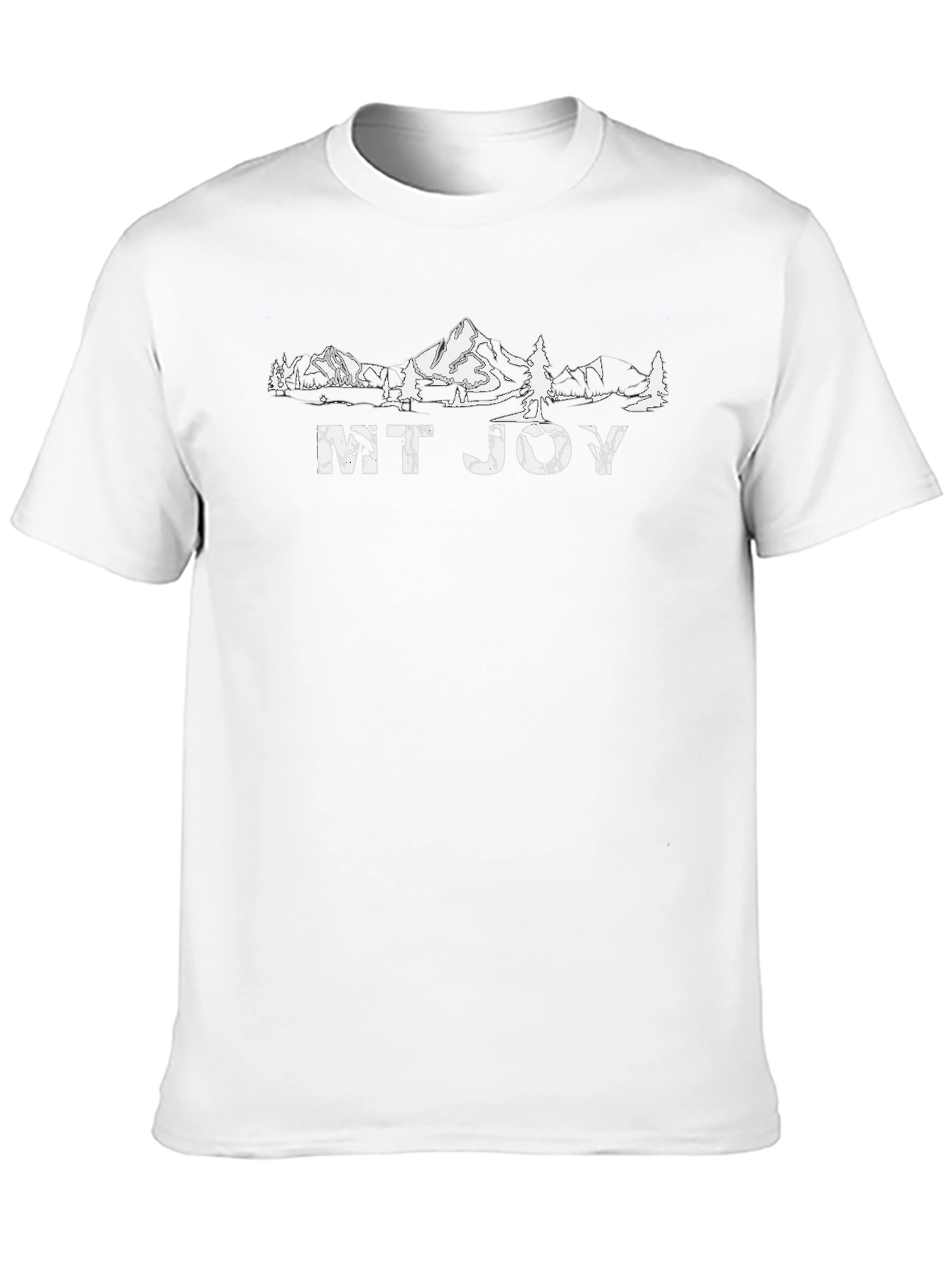 MT JOY Graphic T-Shirt - Black Cotton Tee