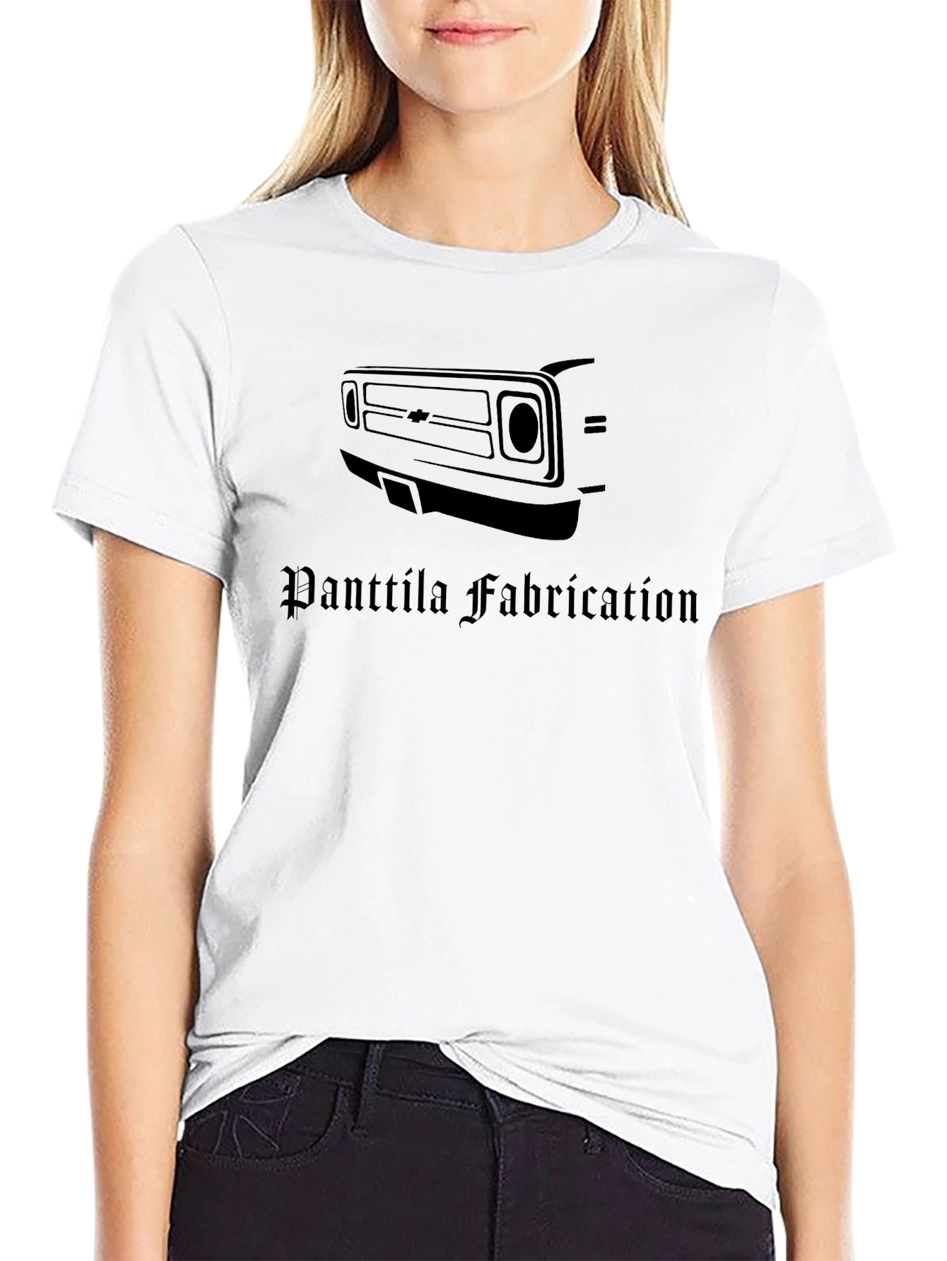 Panttila Fabrication Black Graphic Tee