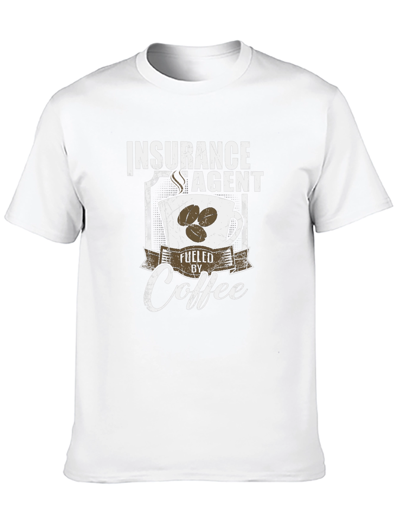Insurance Agent Fuelled by Coffee T-Shirt