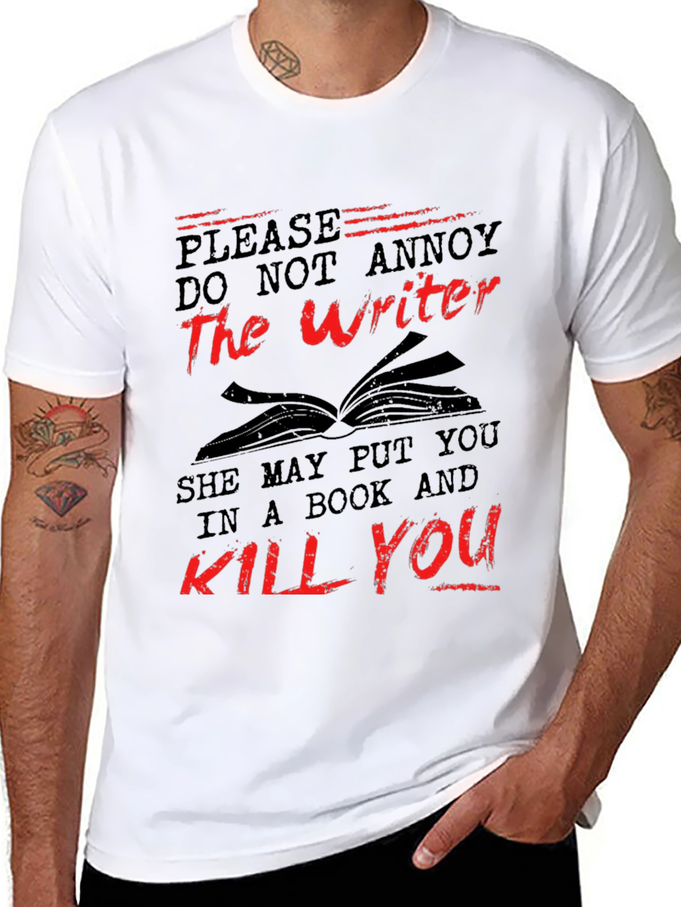 Do Not Annoy the Writer T-Shirt